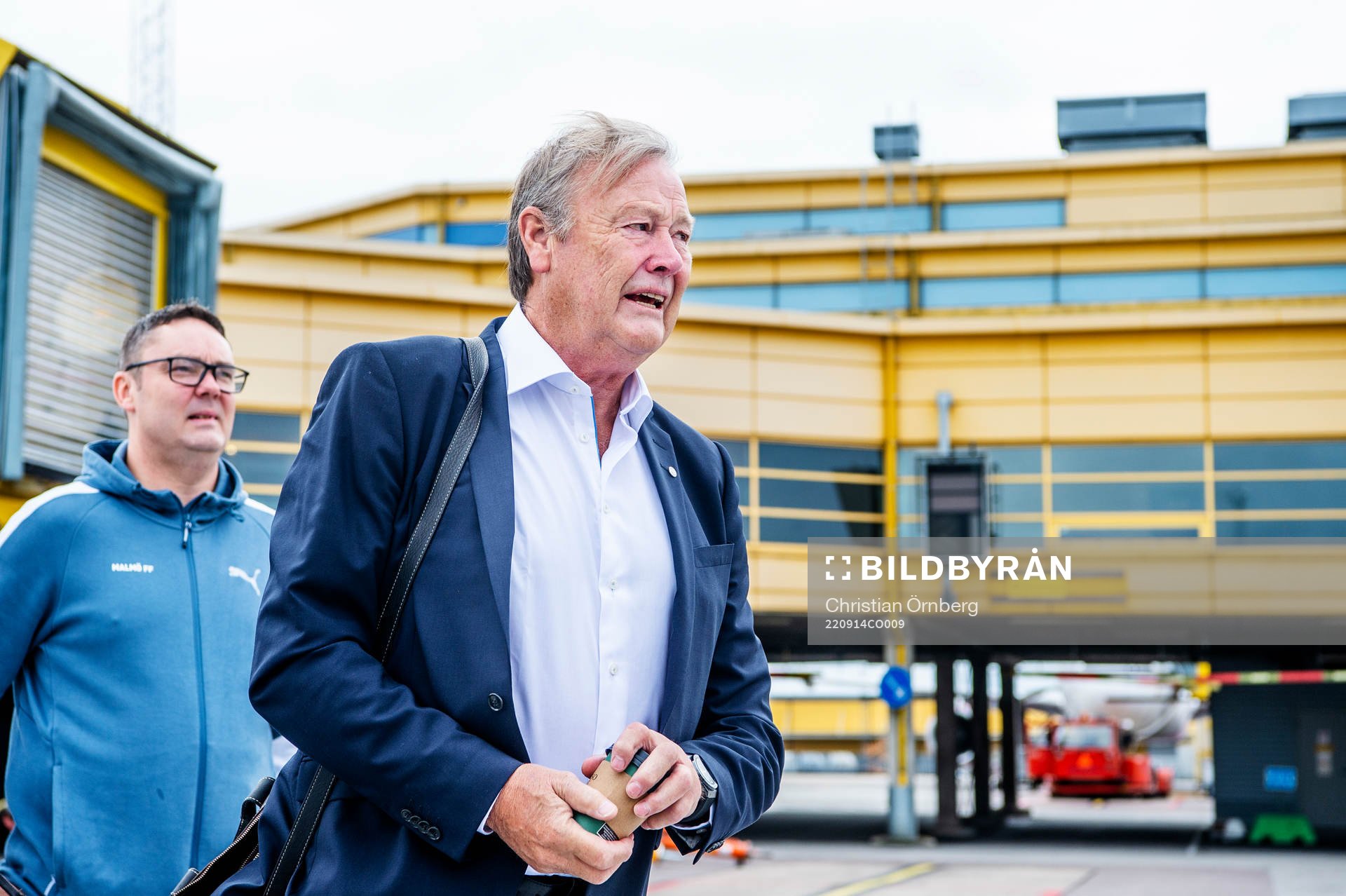 Head coach Åge Hareide of Malmö FF