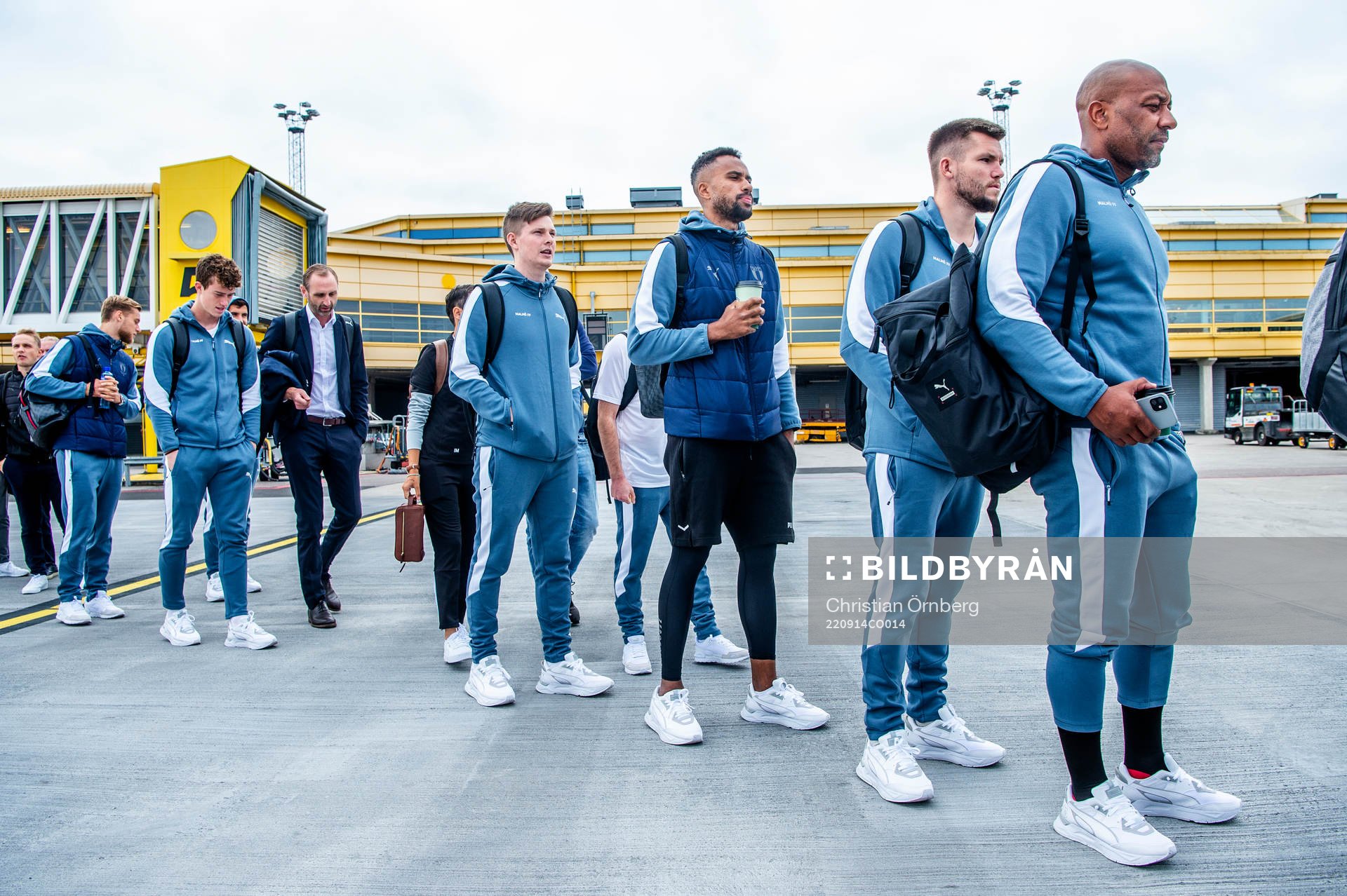 Isaac Kiese Thelin and the team of Malmö FF