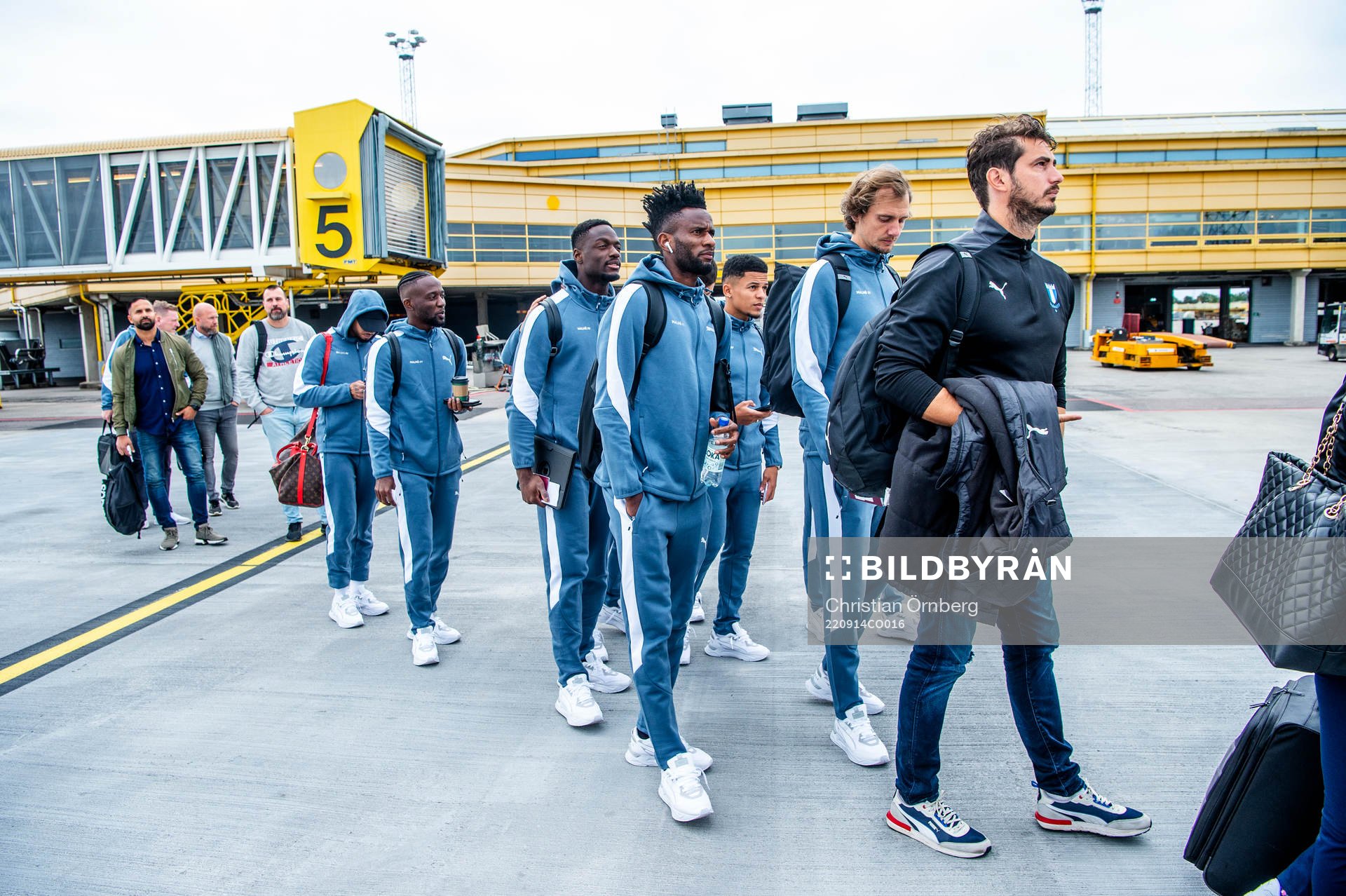 Mohamed Buya Turay, goalkeeper Ismael Diawara and Emmanuel