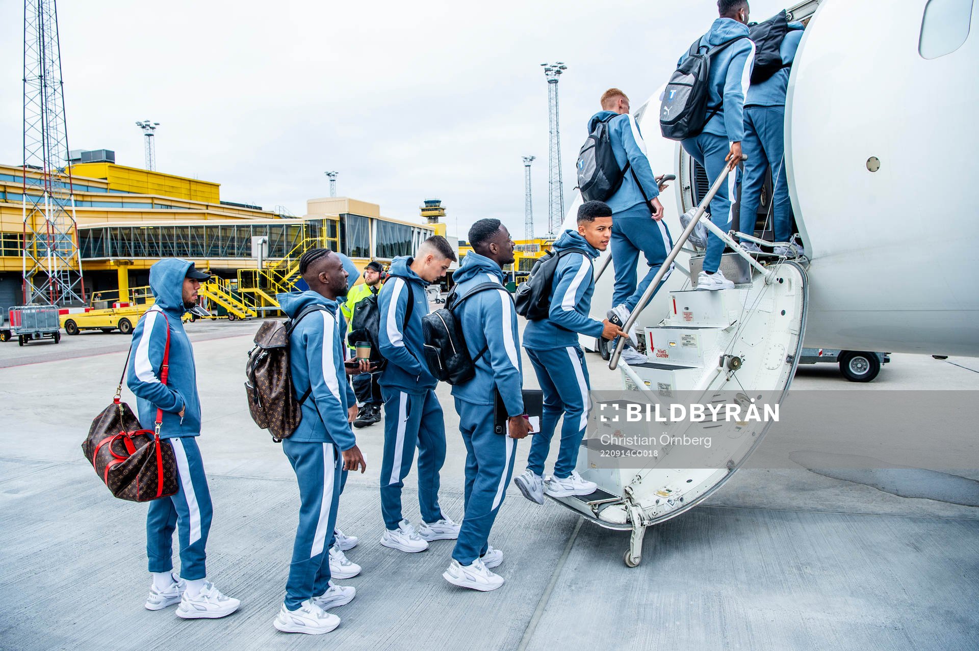 Romain Gall and the team of Malmö FF
