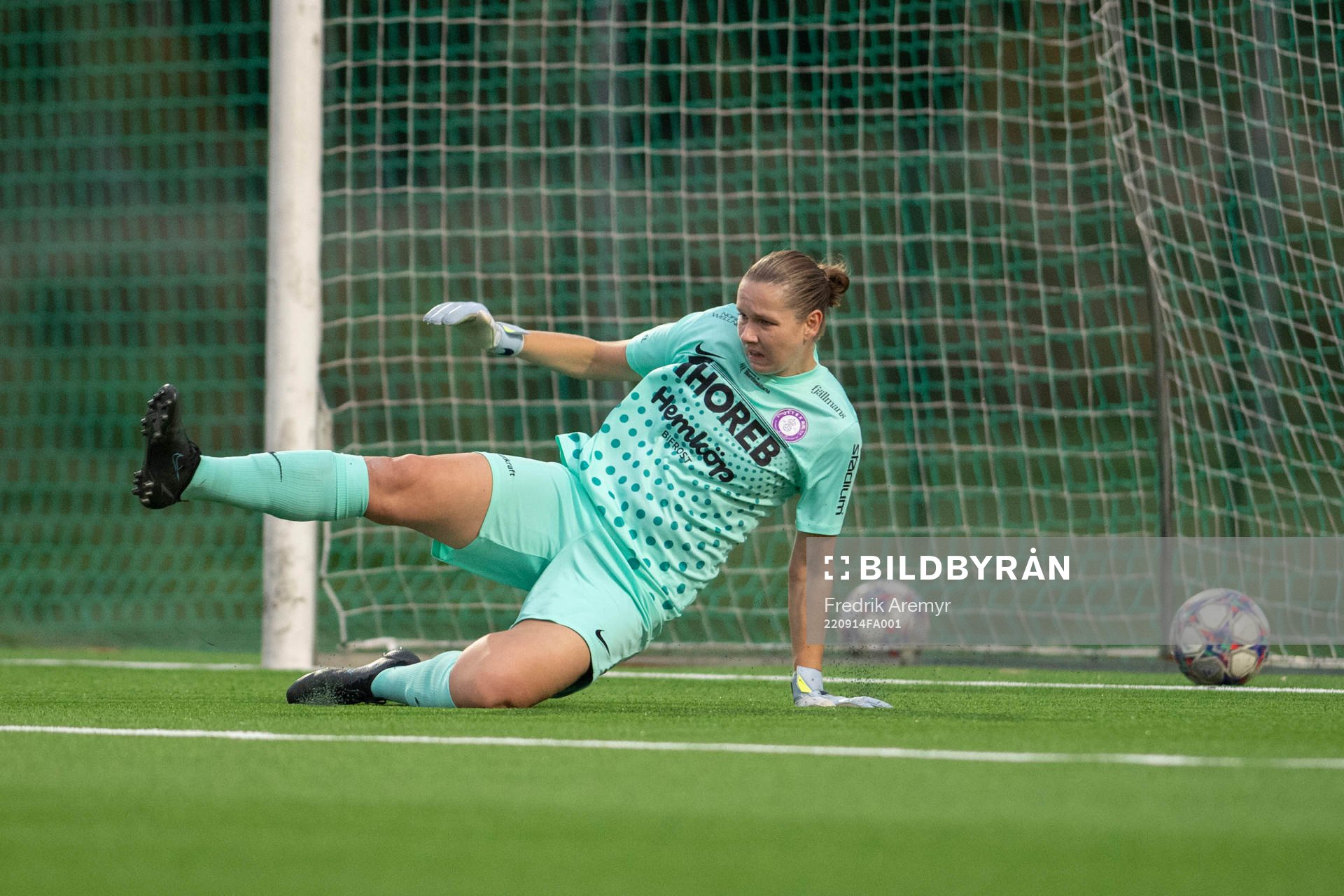Jitex målvakt Anna Larsson deppar