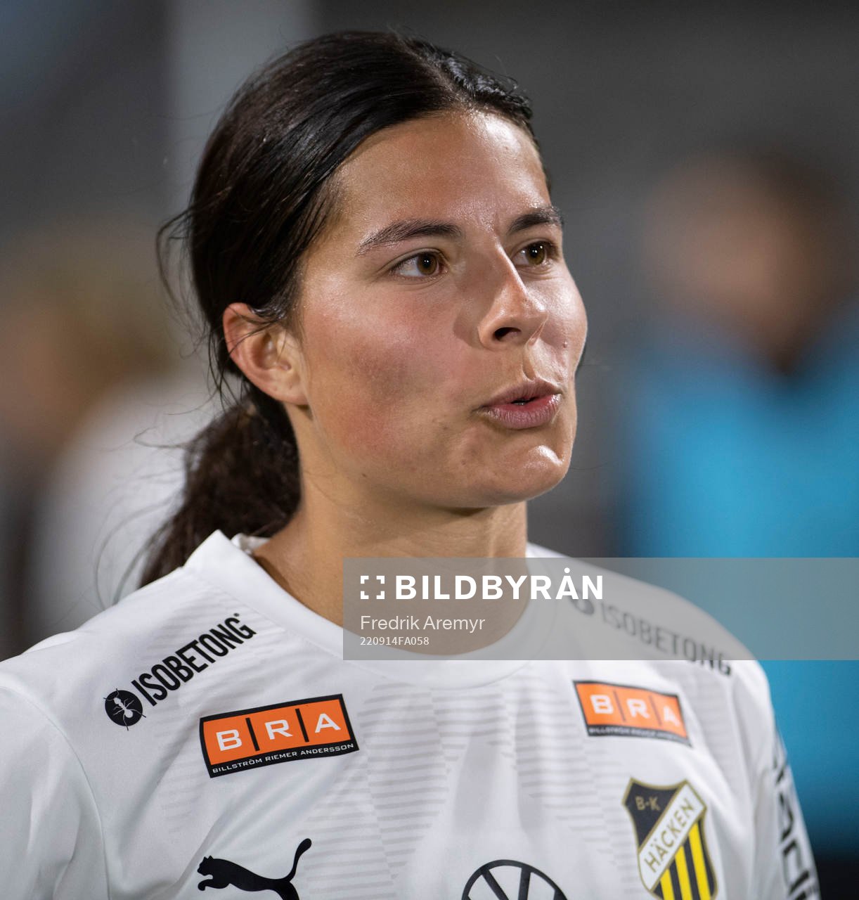 Häckens Emily Madril intervjuvas