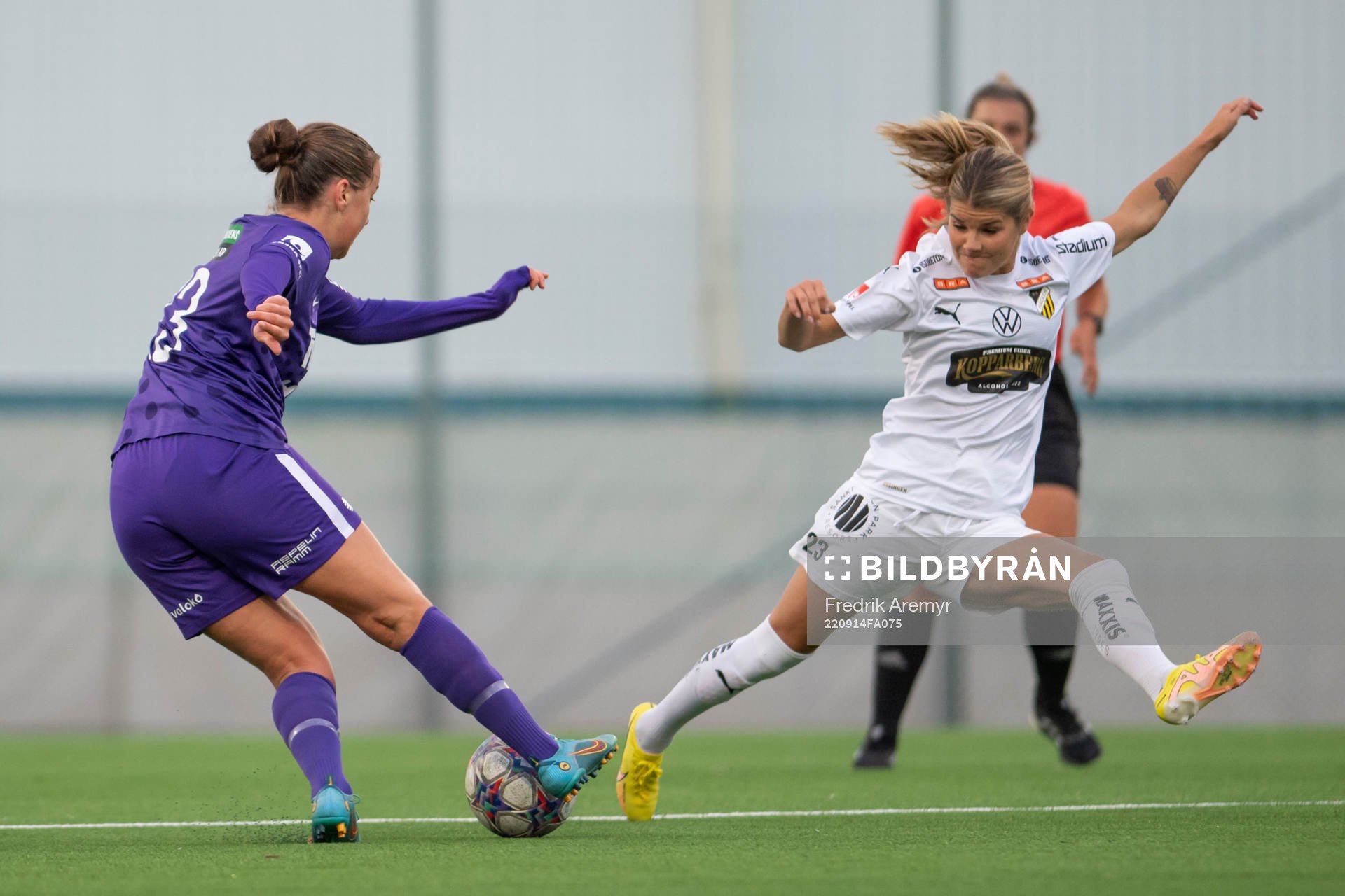 Jitex Ella Smith Ygfeldt och Häckens Andrine Hegerberg