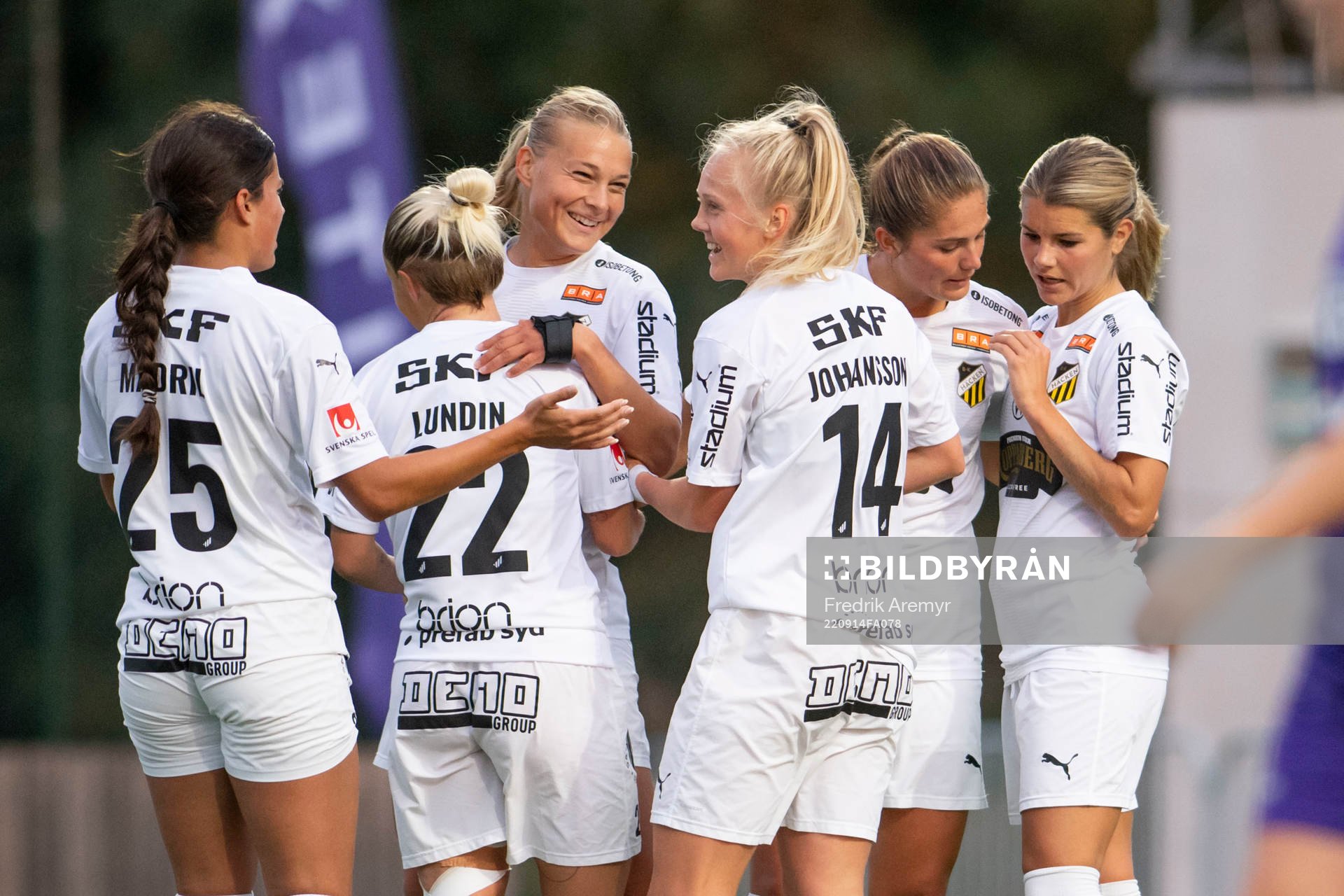 Häckens Emily Madril, Marika Lundin , Stine Larsen,Molly