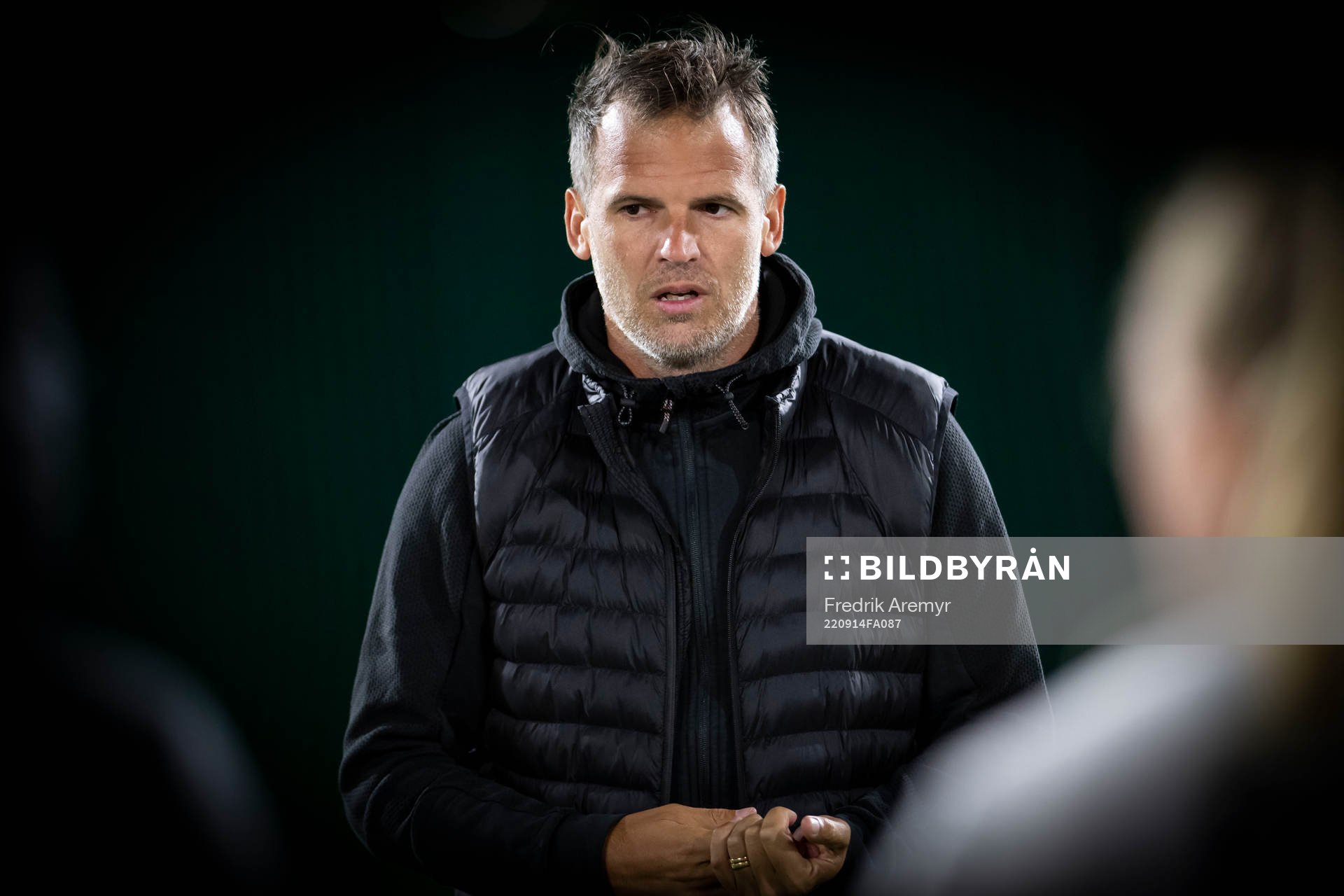 Häckens tränare Robert Vilahamn