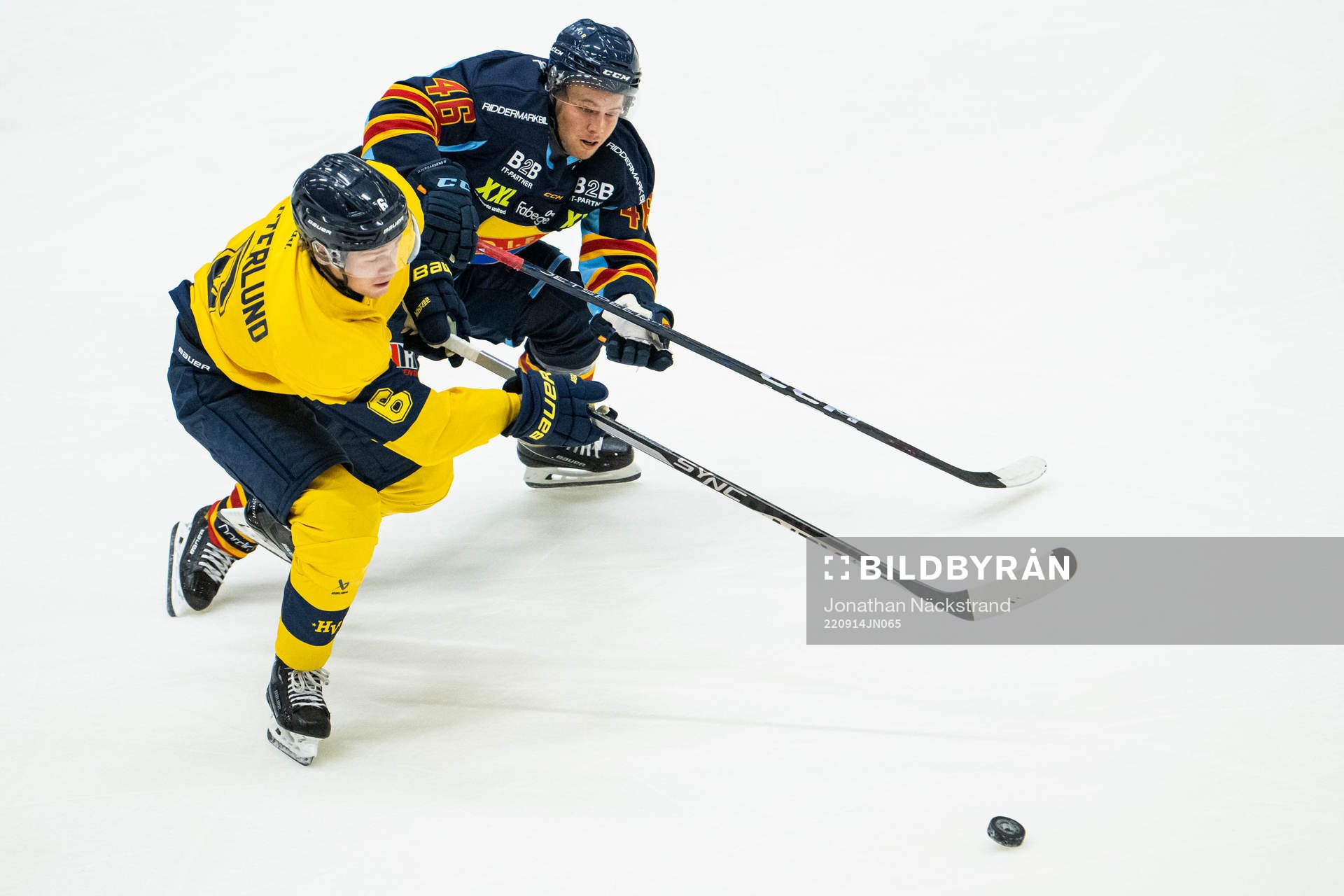 s Filip Westerlund och Djurgårdens Tim Söderlund