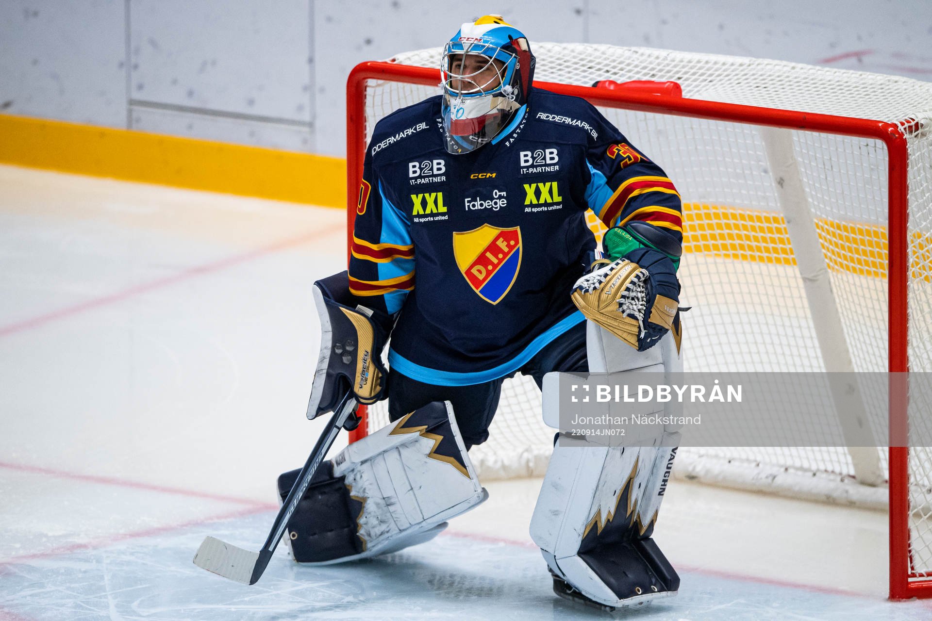 Djurgårdens målvakt Carl Lindbom
