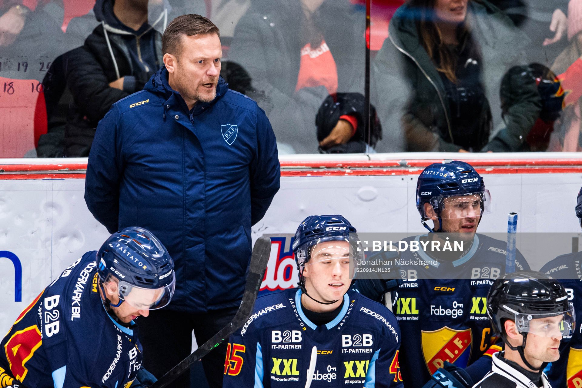 Djurgårdens tränare Joakim Fagervall