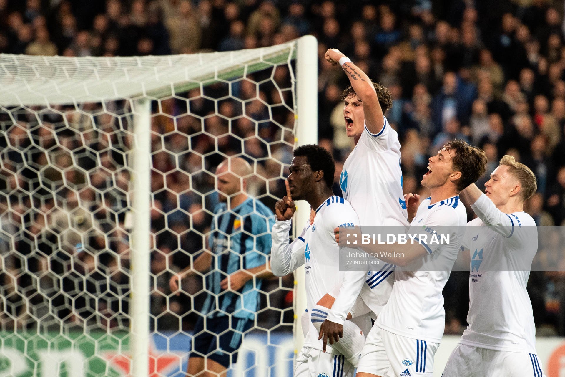 David Fofana of Molde celebrates