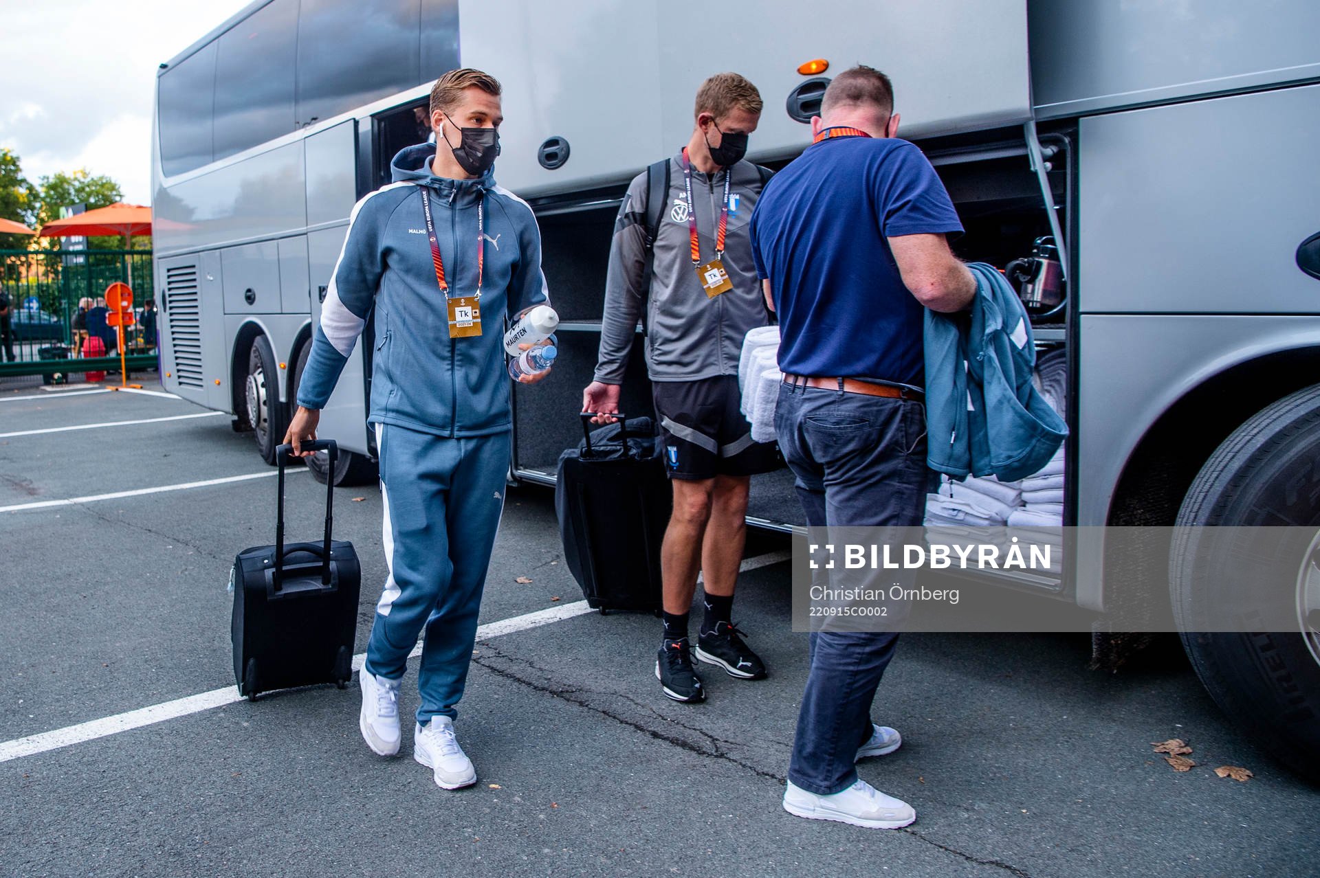 Felix Beijmo of Malmö FF arrives