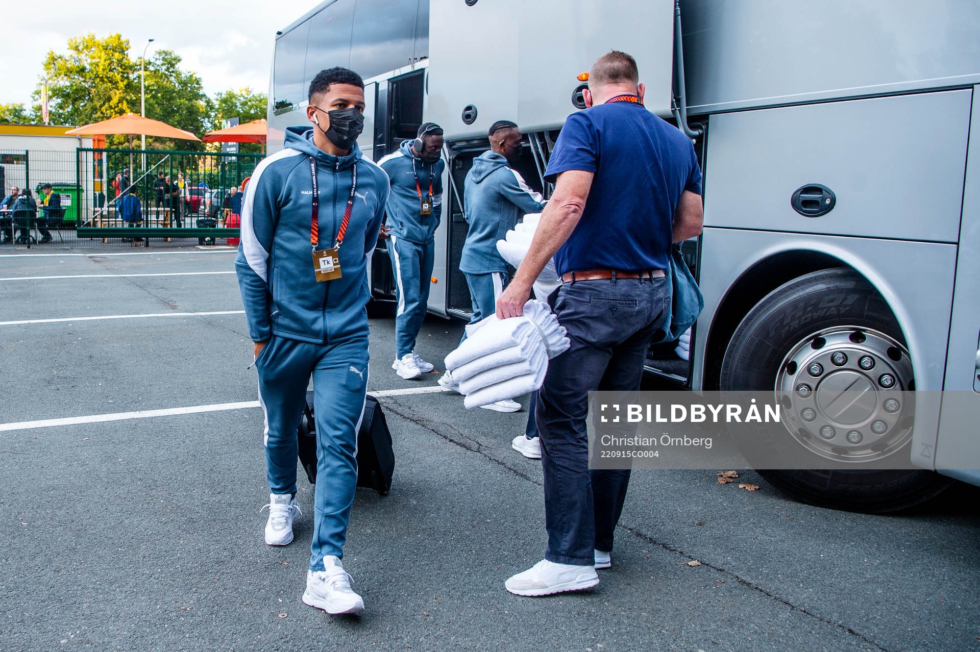 Romain Gall of Malmö FF arrives