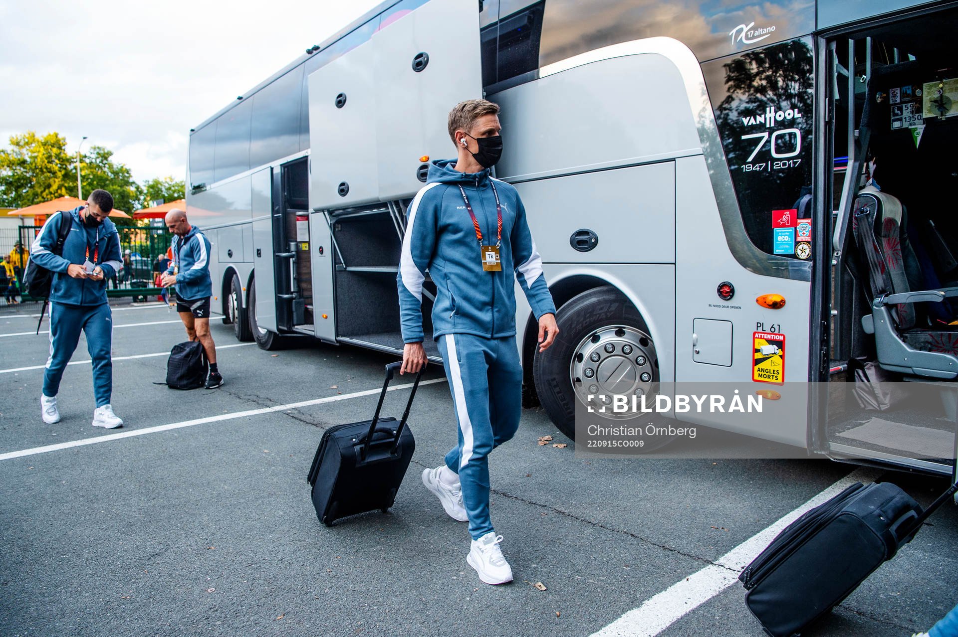 Sören Rieks of Malmö FF arrives