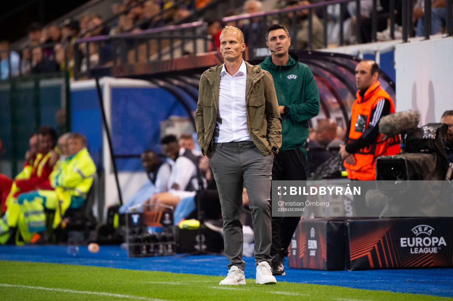 Head coach Karel Geraerts of Royale Union Saint-Gilloise