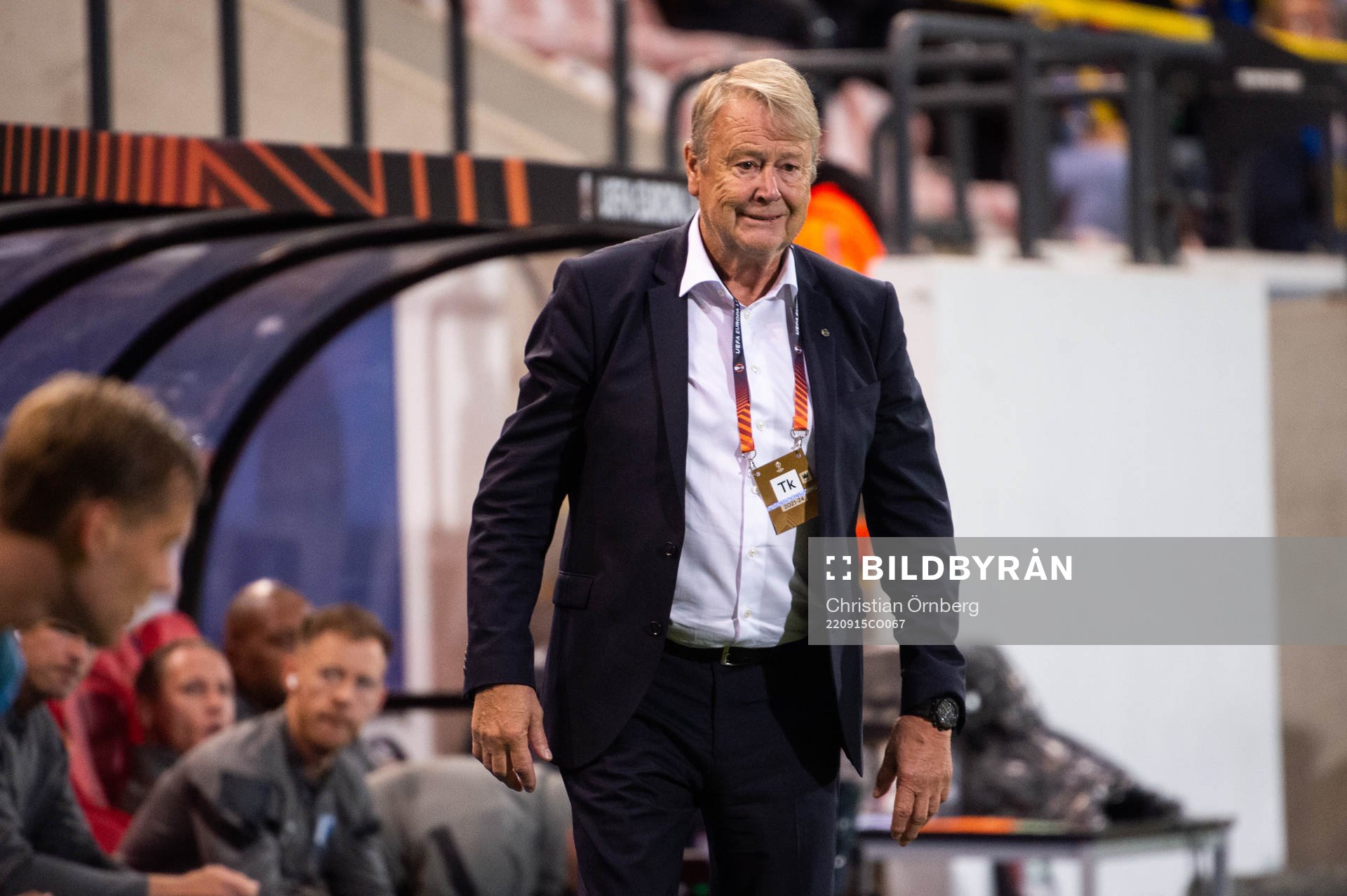 Head coach Åge Hareide of Malmö FF