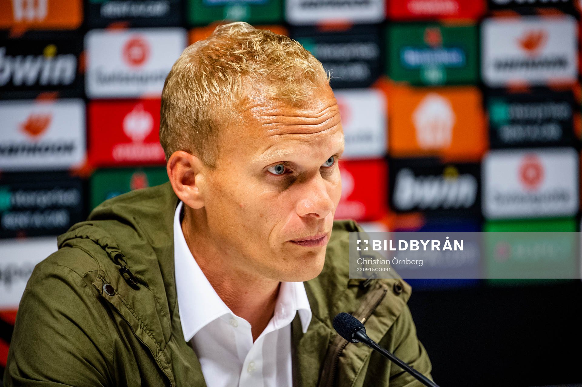 Head coach Karel Geraerts of Royale Union Saint-Gilloise