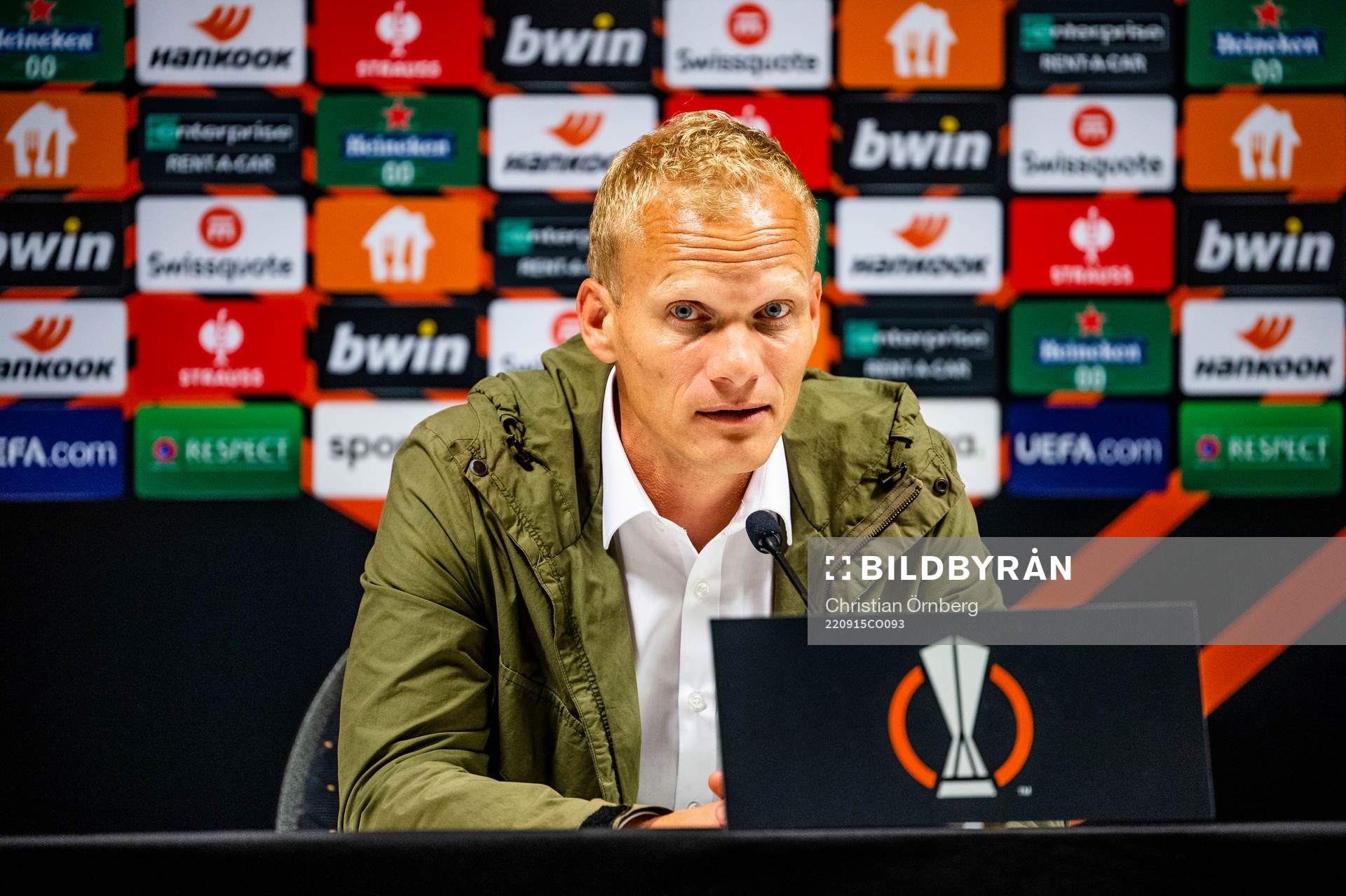 Head coach Karel Geraerts of Royale Union Saint-Gilloise