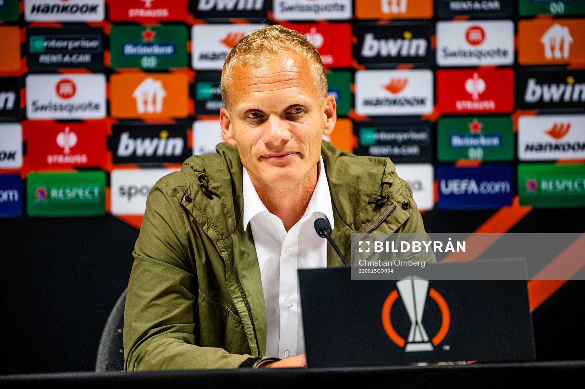 Head coach Karel Geraerts of Royale Union Saint-Gilloise