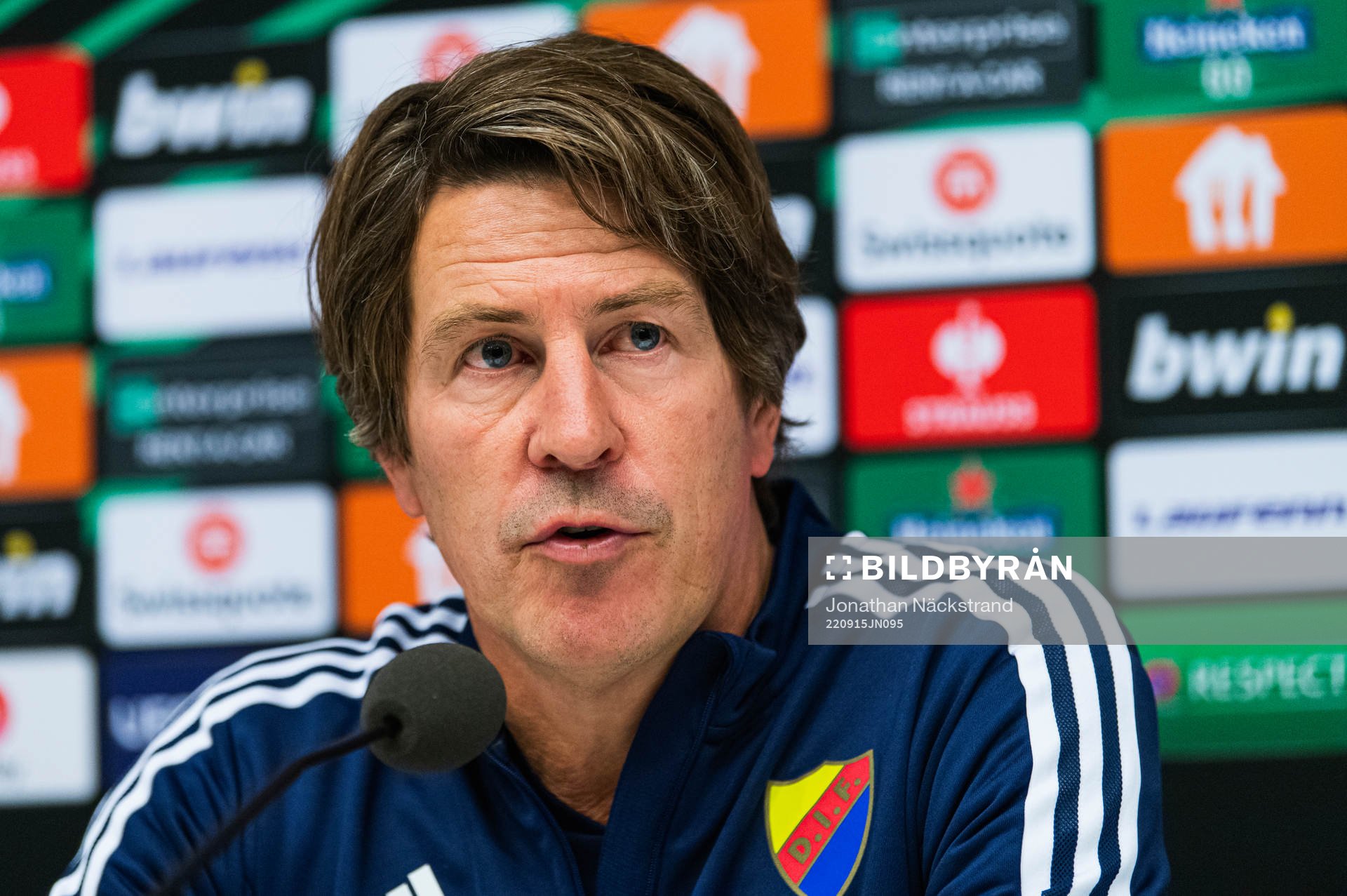 Head coach Thomas Lagerlöf