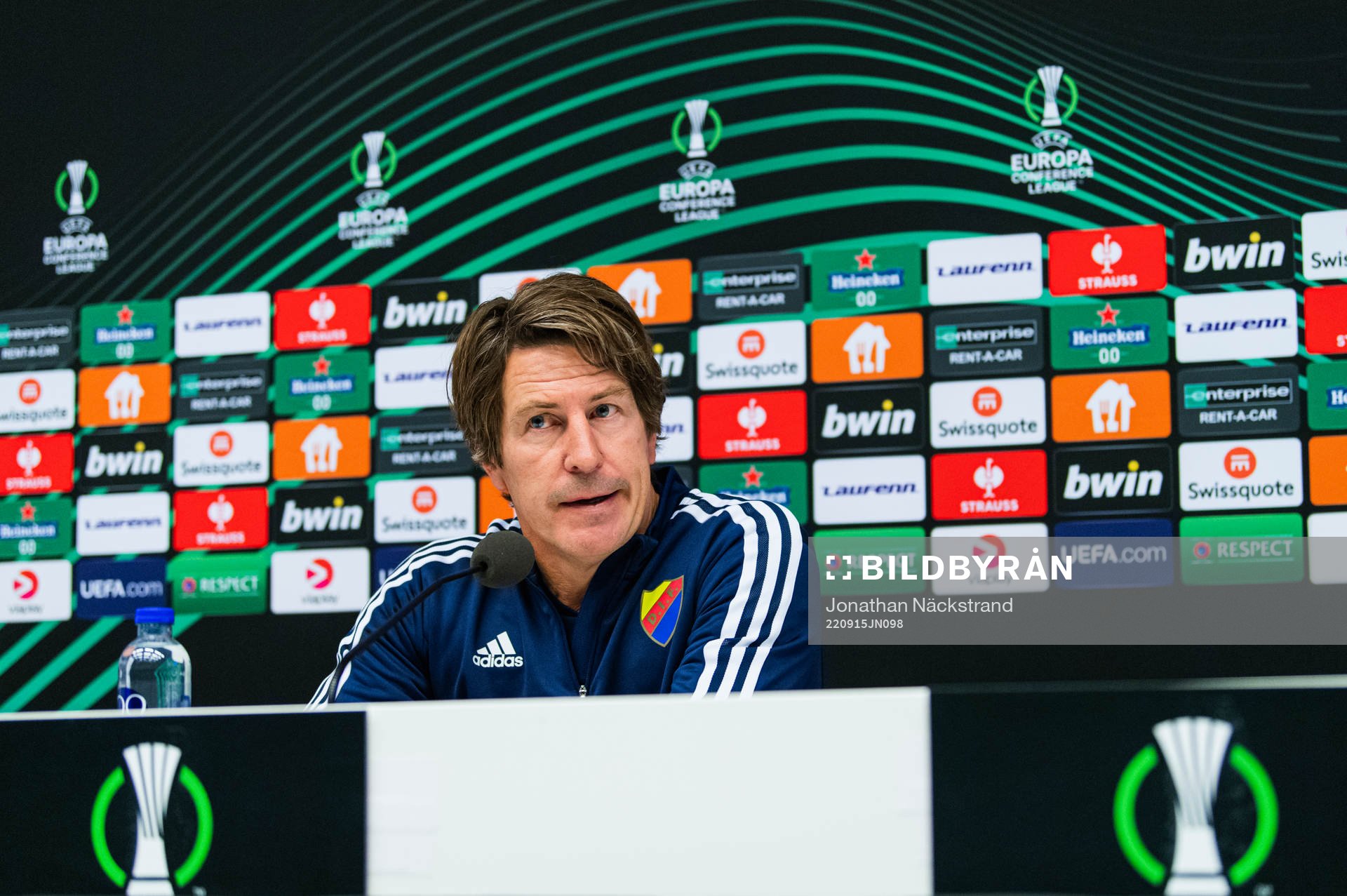 Head coach Thomas Lagerlöf