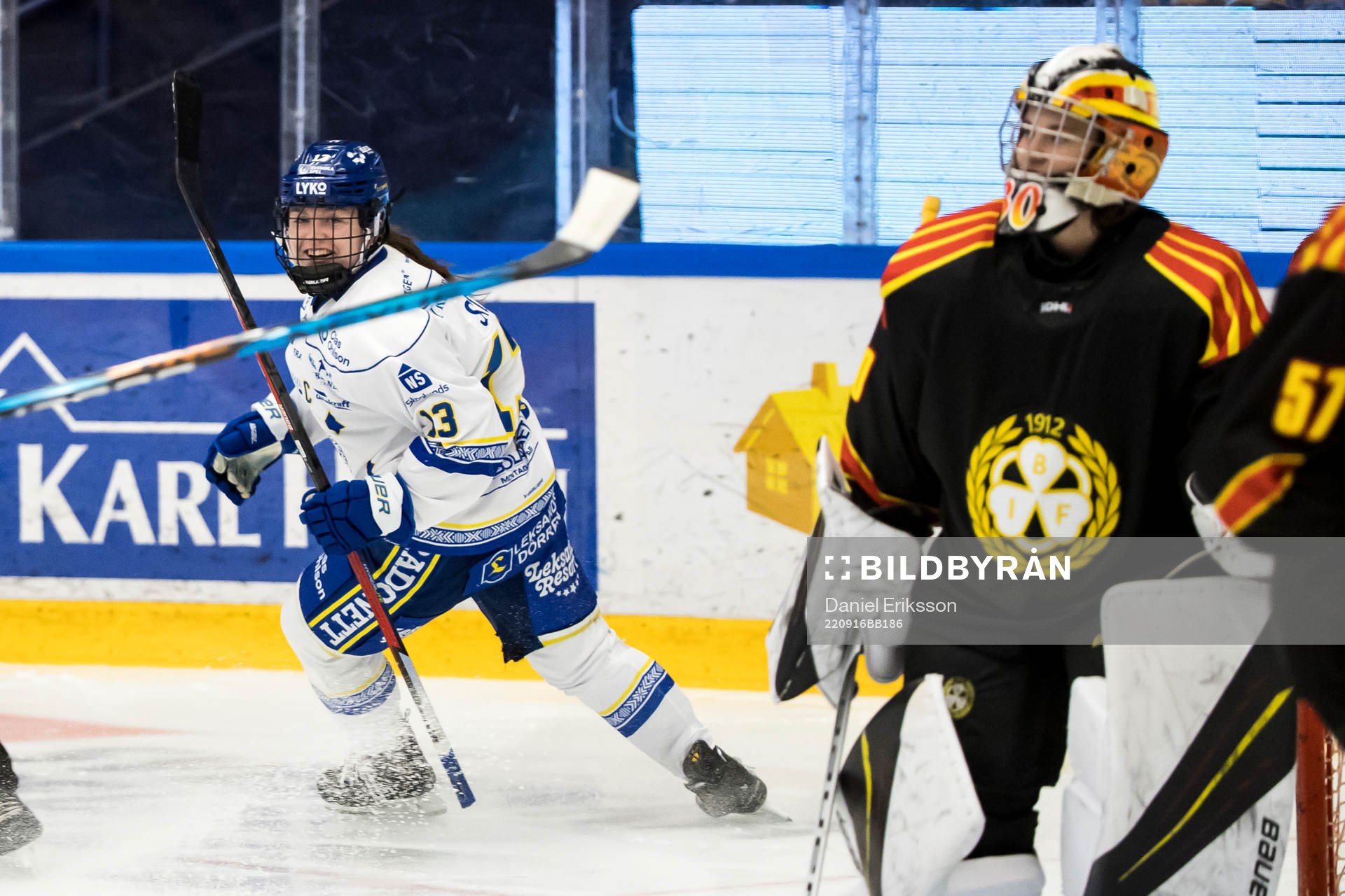 Leksands Hanna Sköld jubel