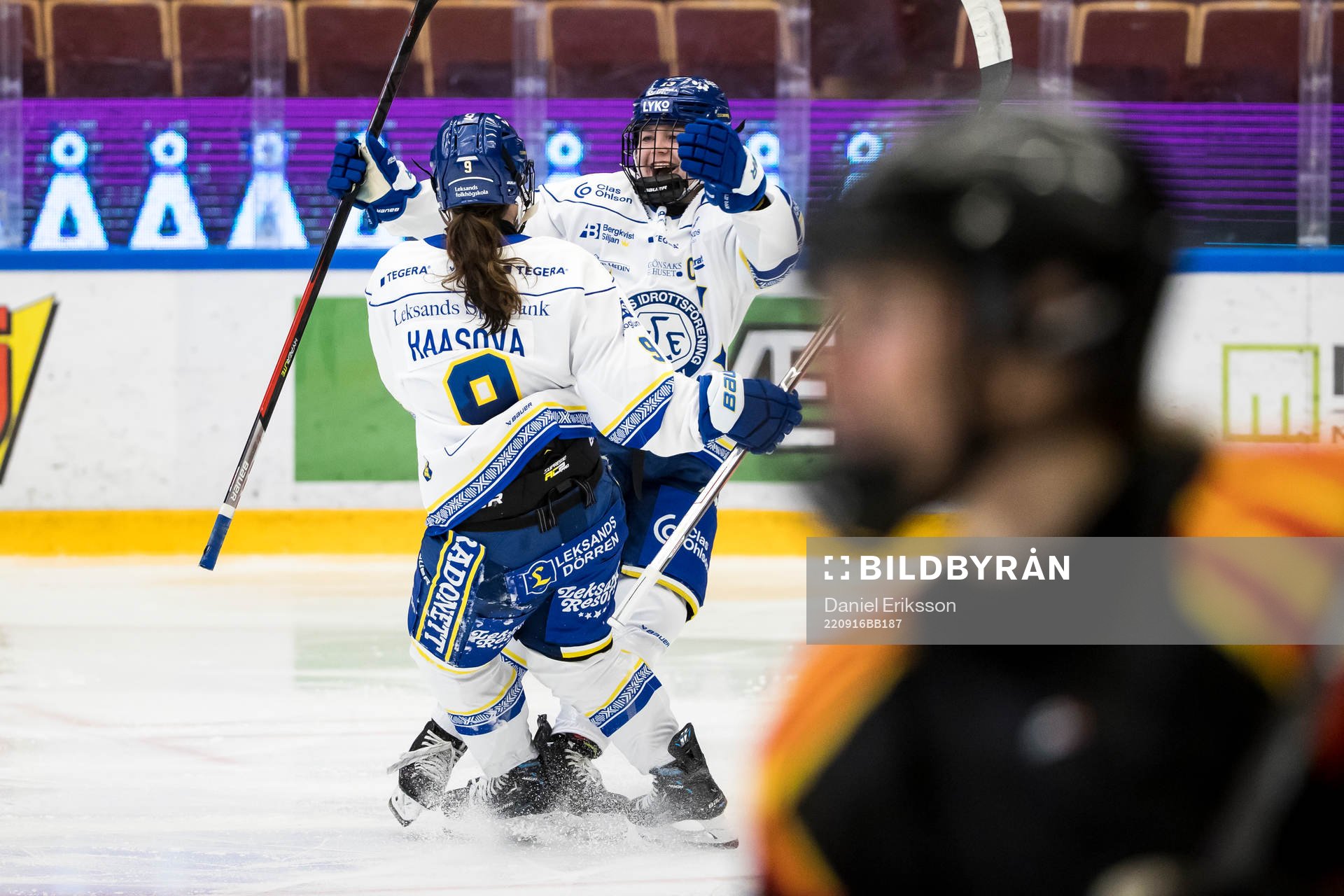 Leksands Hanna Sköld jubel