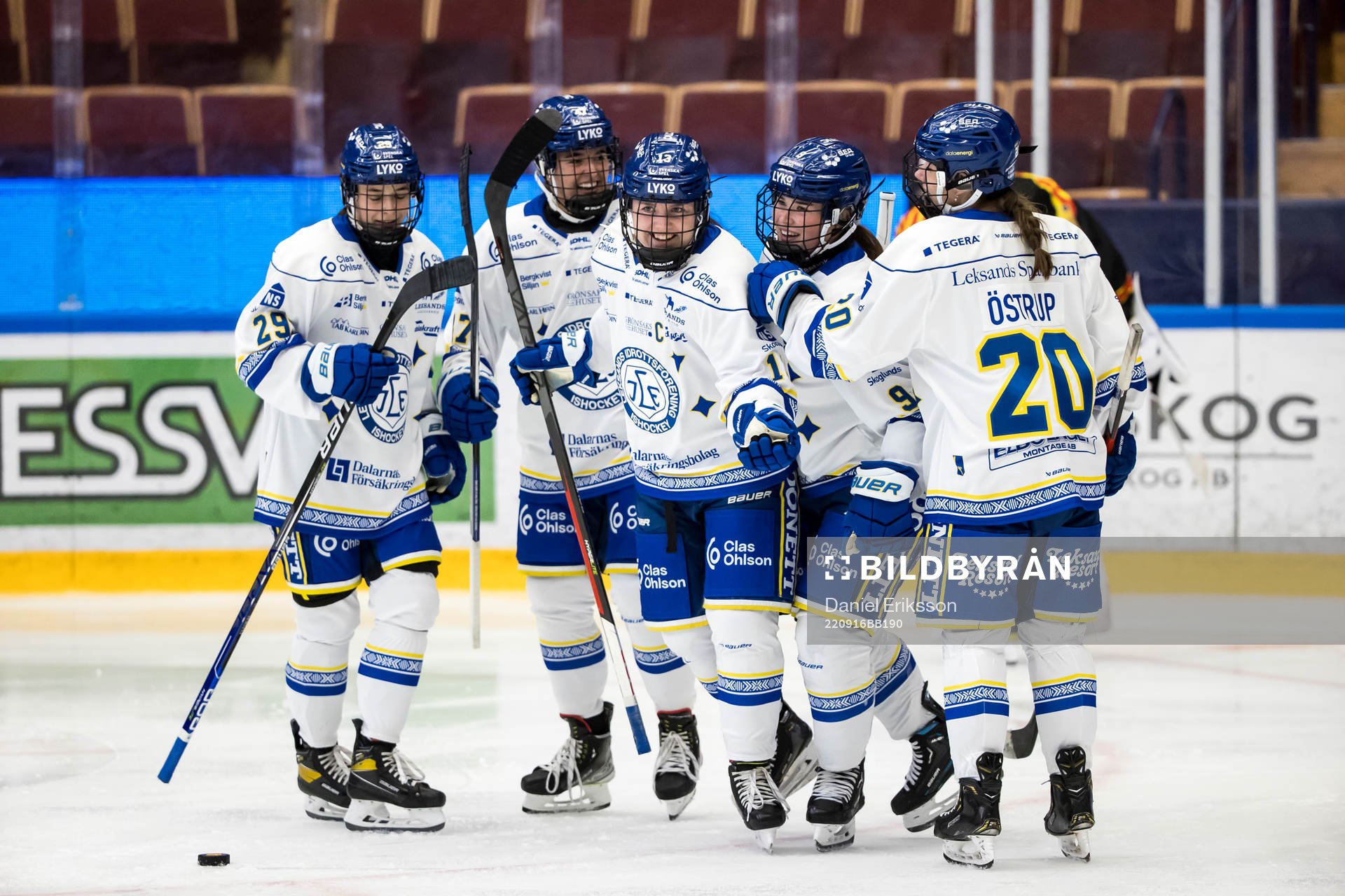 Leksands Hanna Sköld jubel