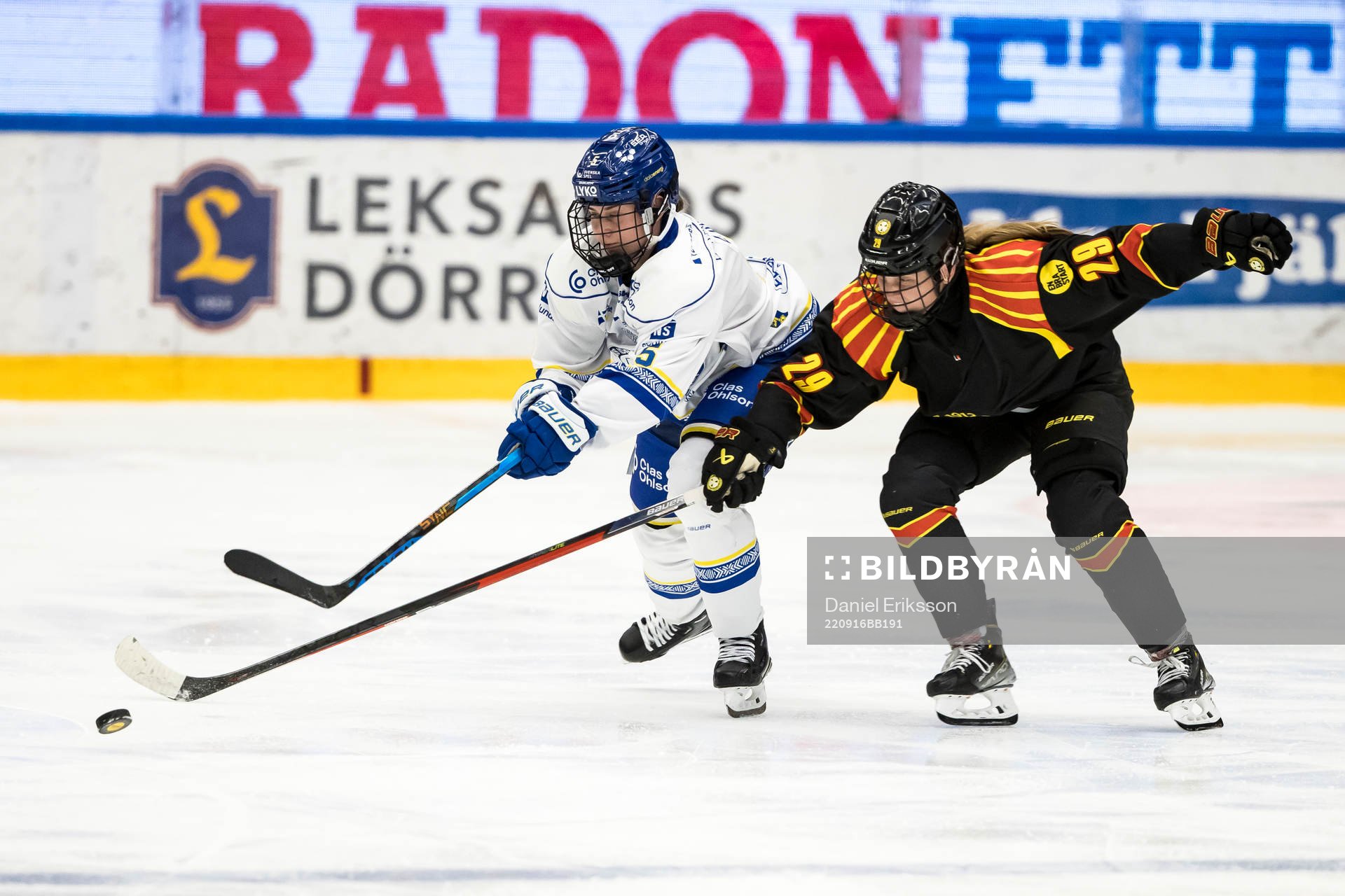Leksands Nathalie Lidman och Brynäs Felizia Wikner