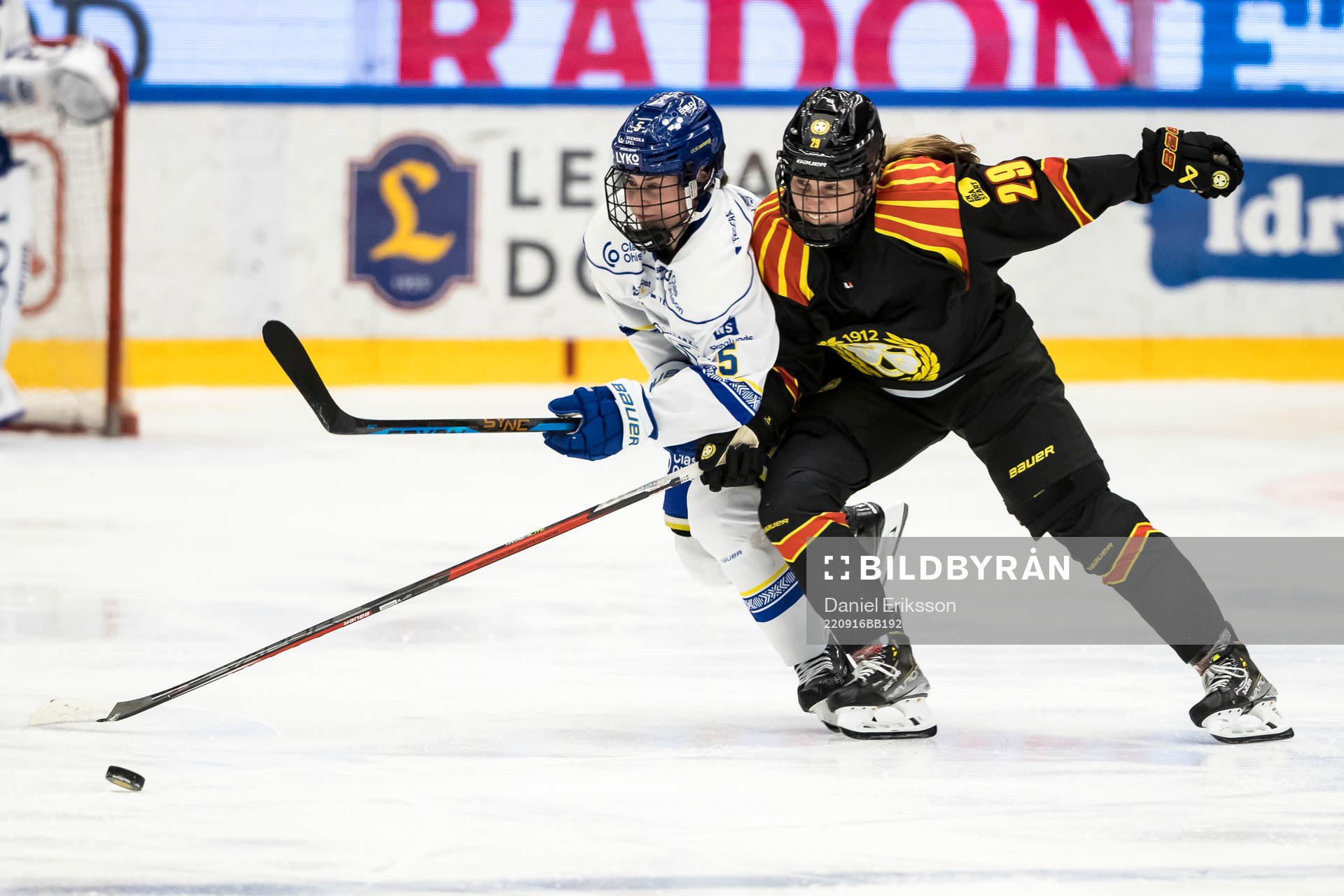 Leksands Nathalie Lidman och Brynäs Felizia Wikner