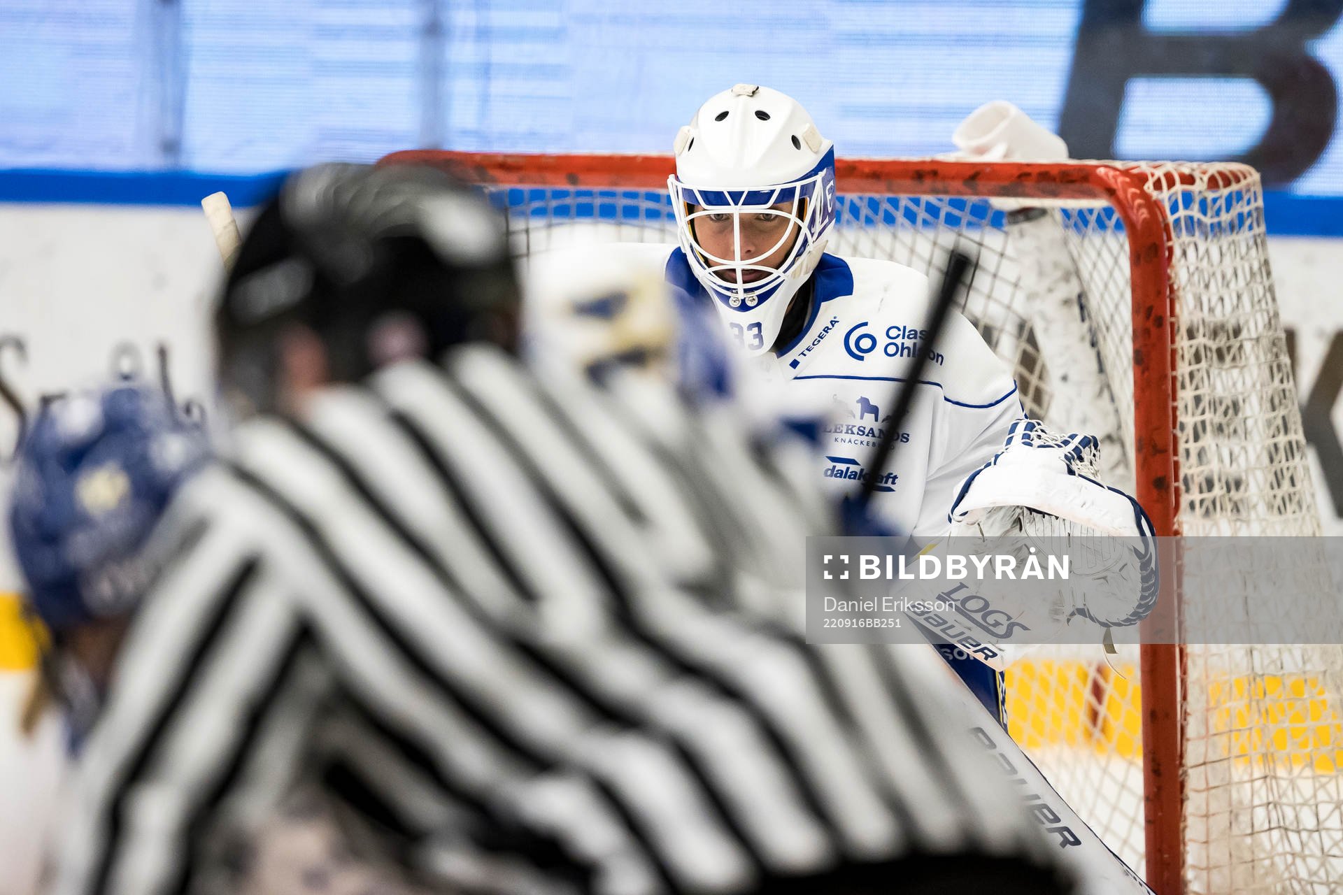 Leksands målvakt Amanda Johansson