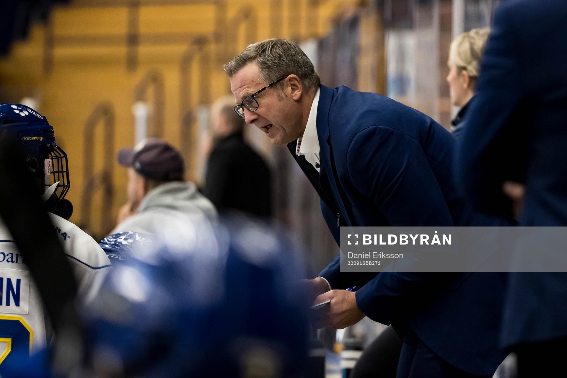 Leksands assisterande tränare Hans Lodin