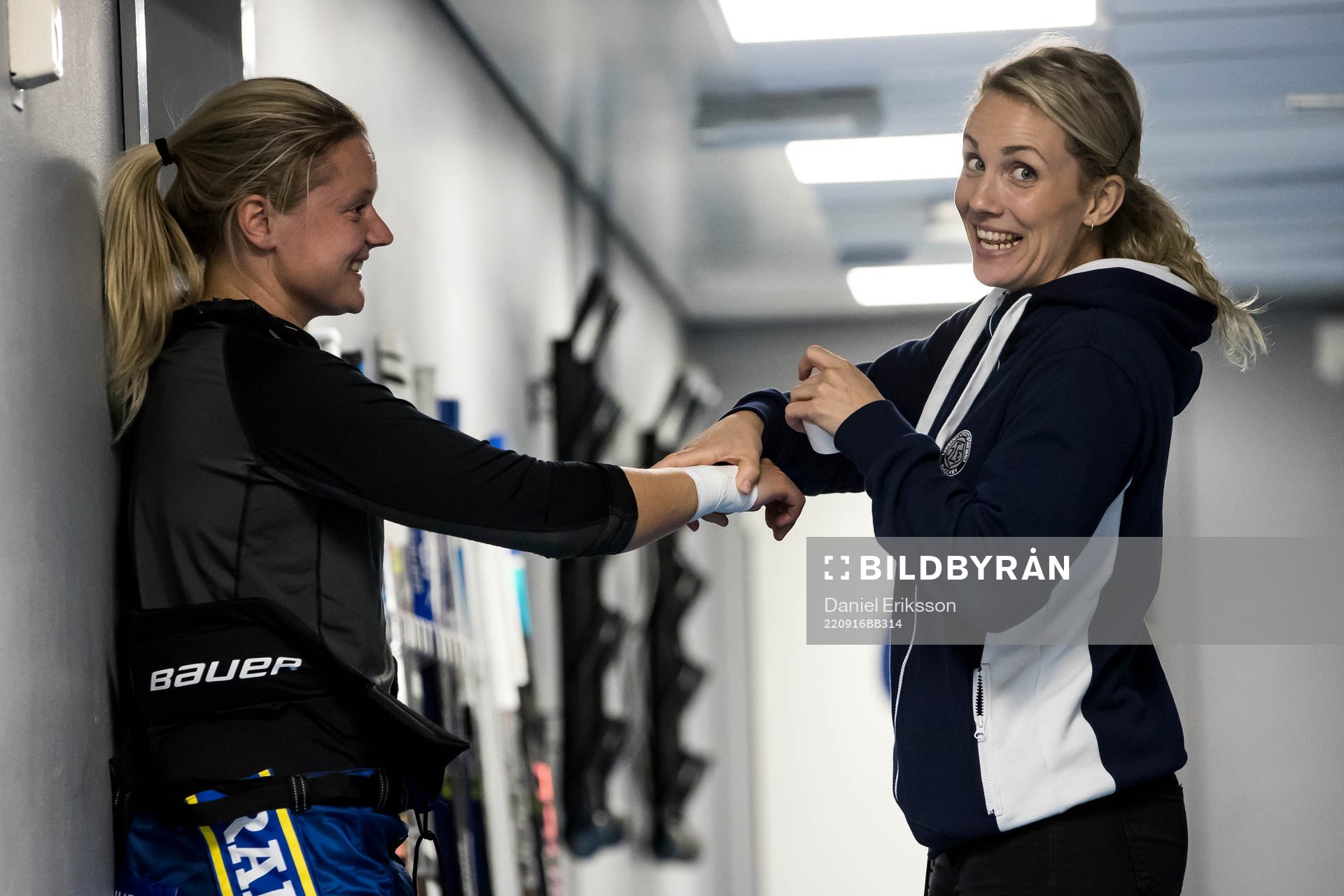 Leksands fysioterapeut fystränare Christin Hero och