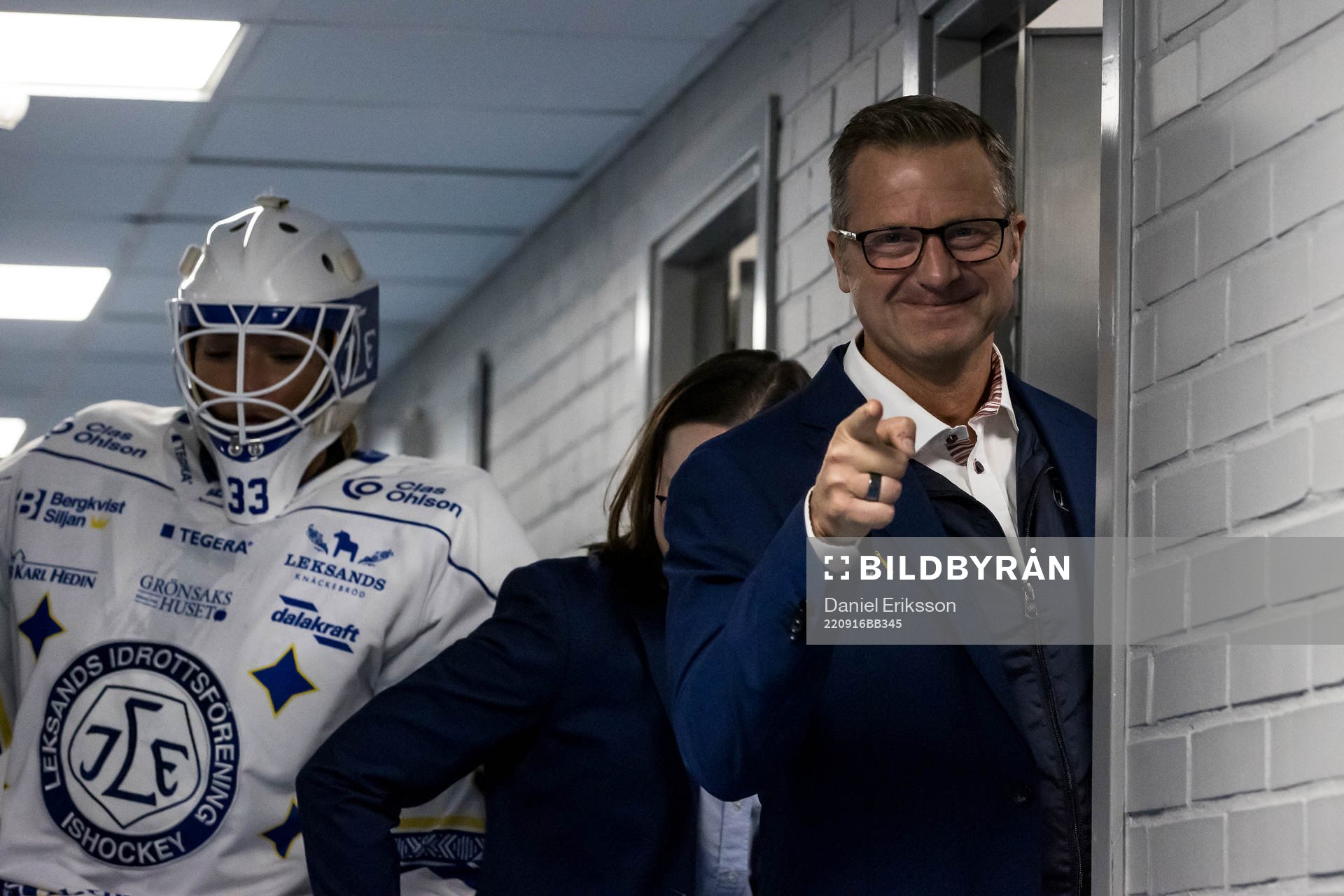 Leksands assisterande tränare Hans Lodin