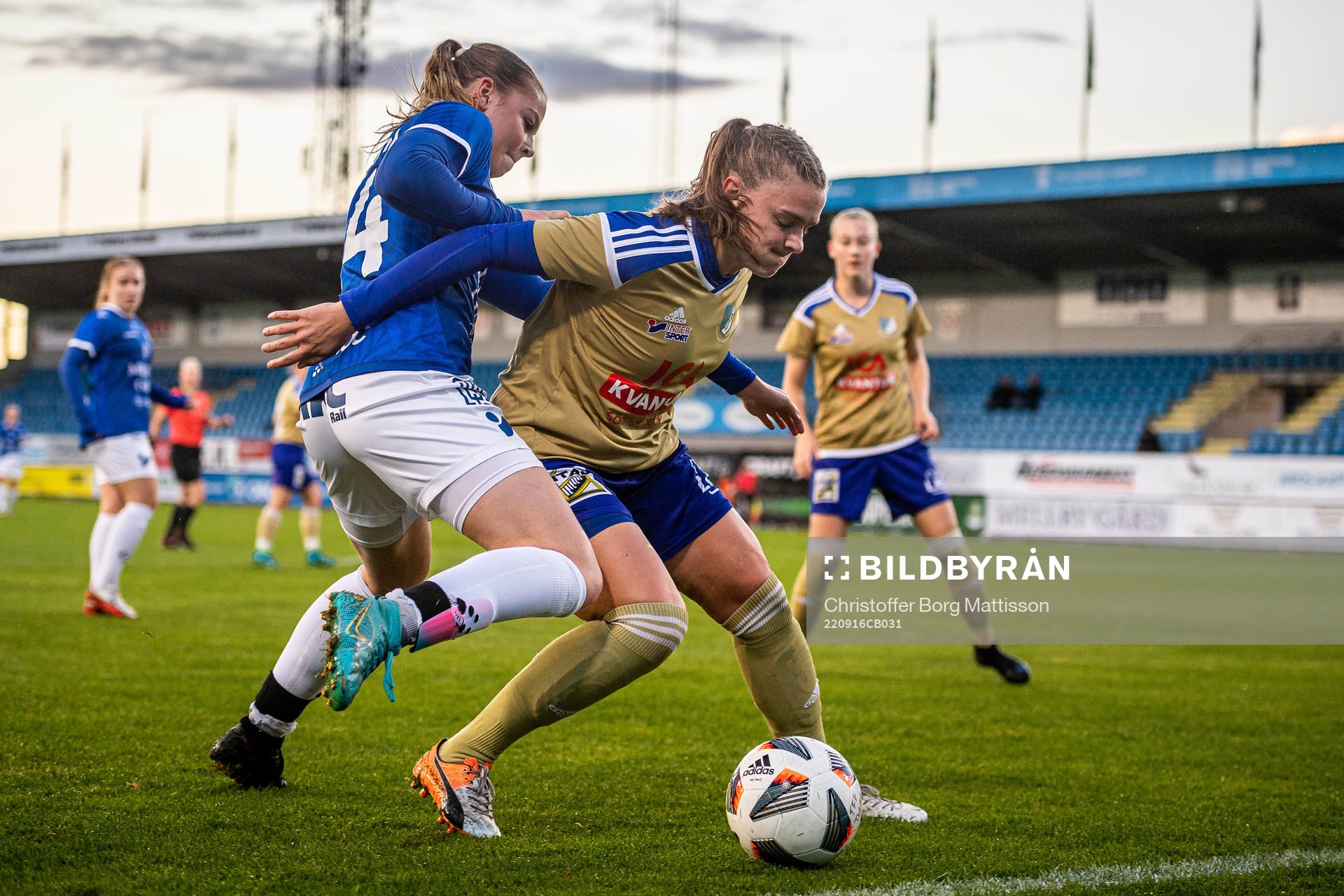 Trelleborgs Alice Egnér och Södra Sandbys Rebecka Persson