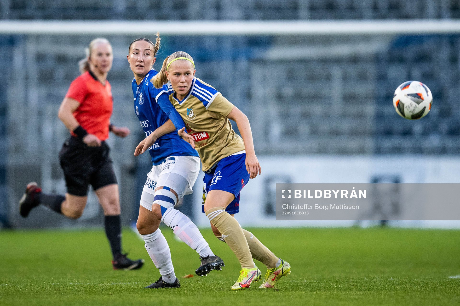 Trelleborgs Tilde Olsson och Södra Sandbys Ida Garmfors