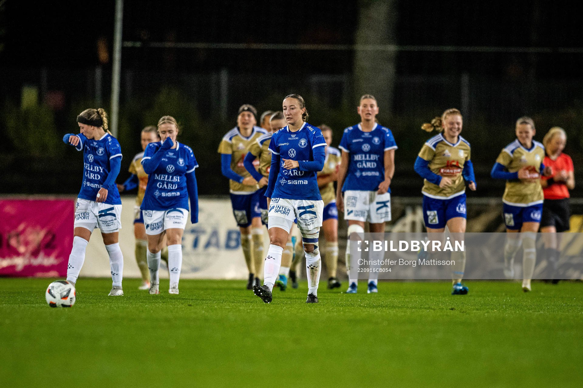 Trelleborgs Tilde Olsson deppar