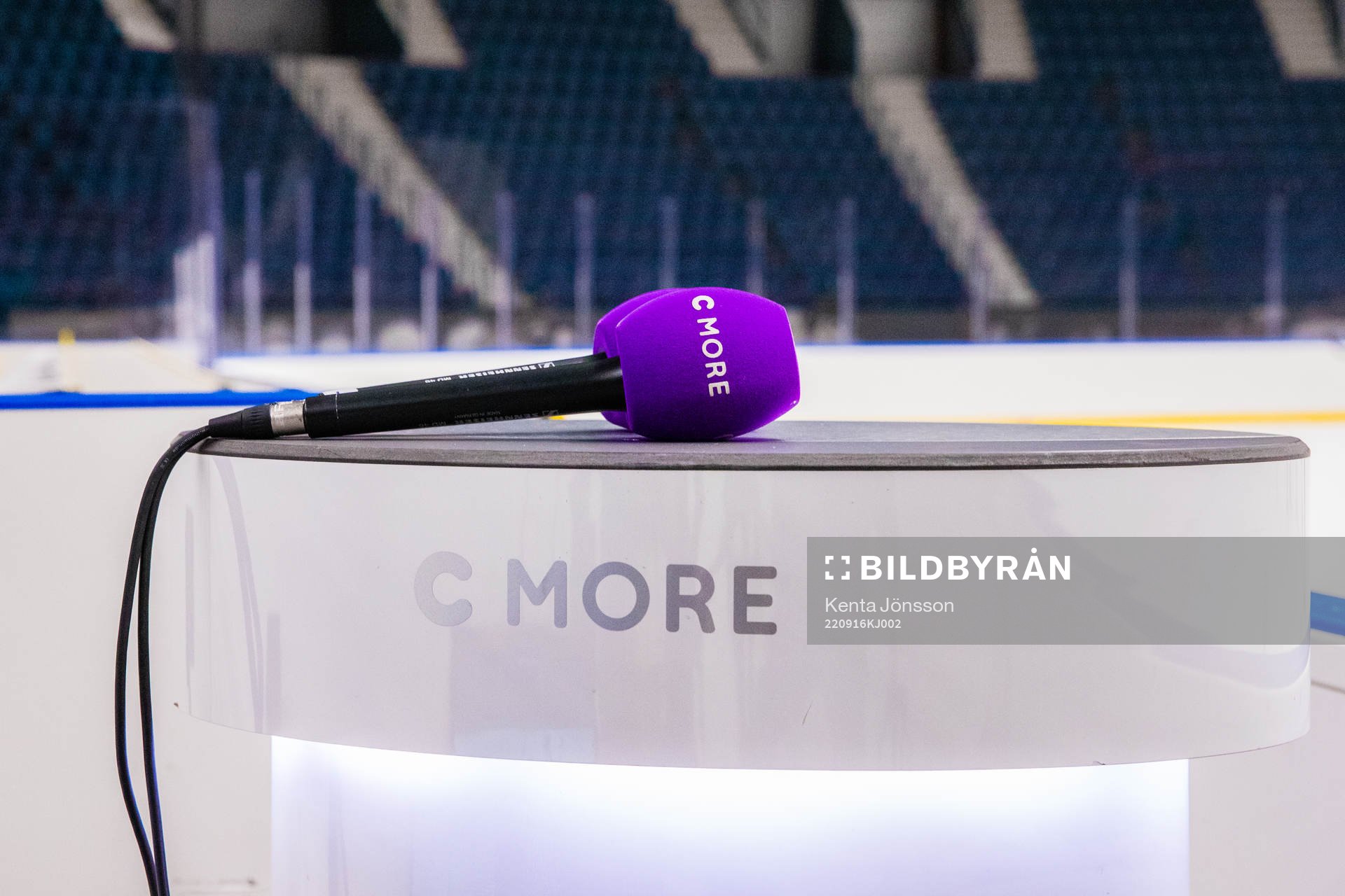 Mikrofoner i Cmores TV-studio