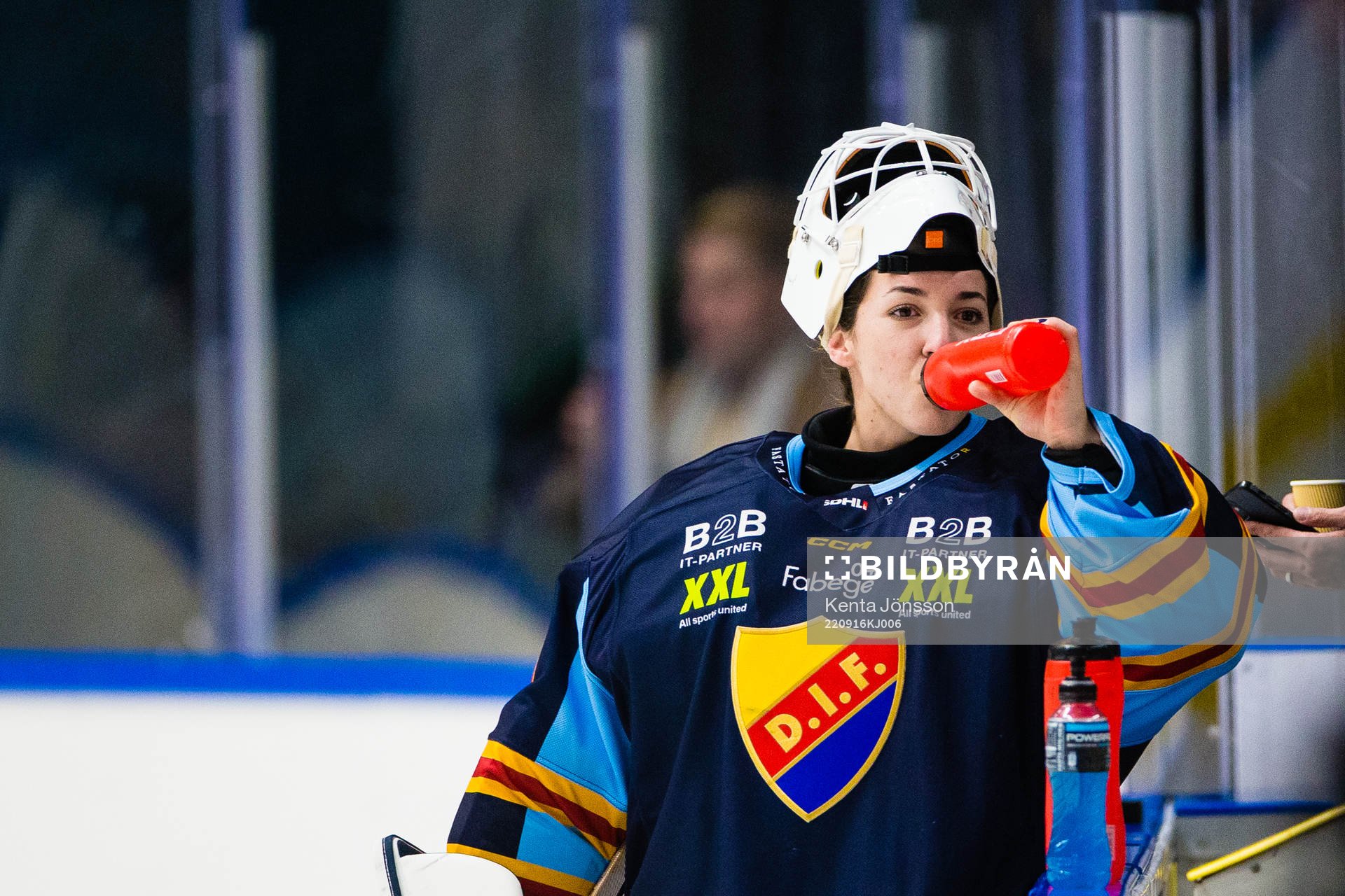 Djurgårdens målvakt Selma Luggin