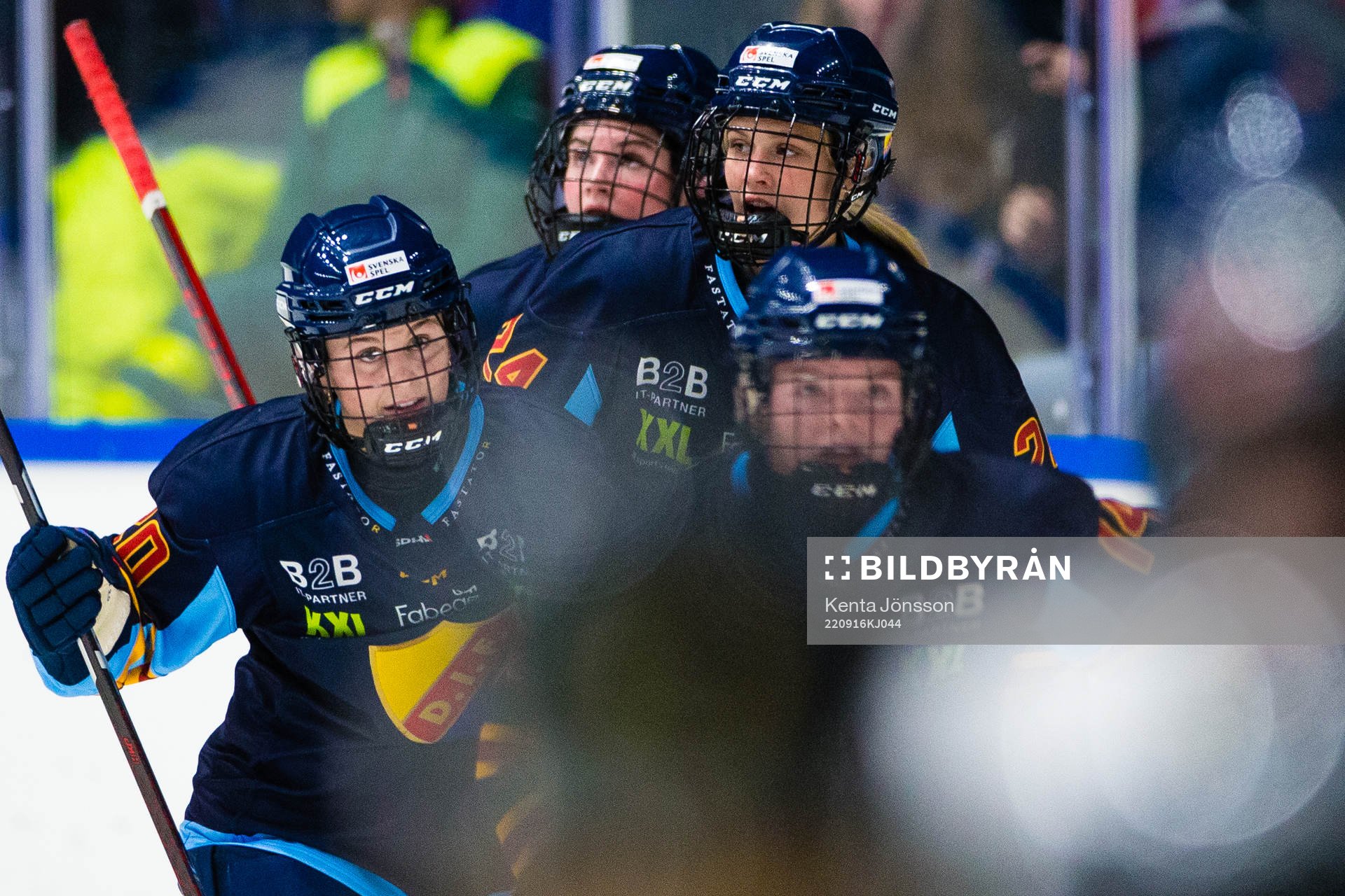 Djurgårdens Alexis Mauermann jublar