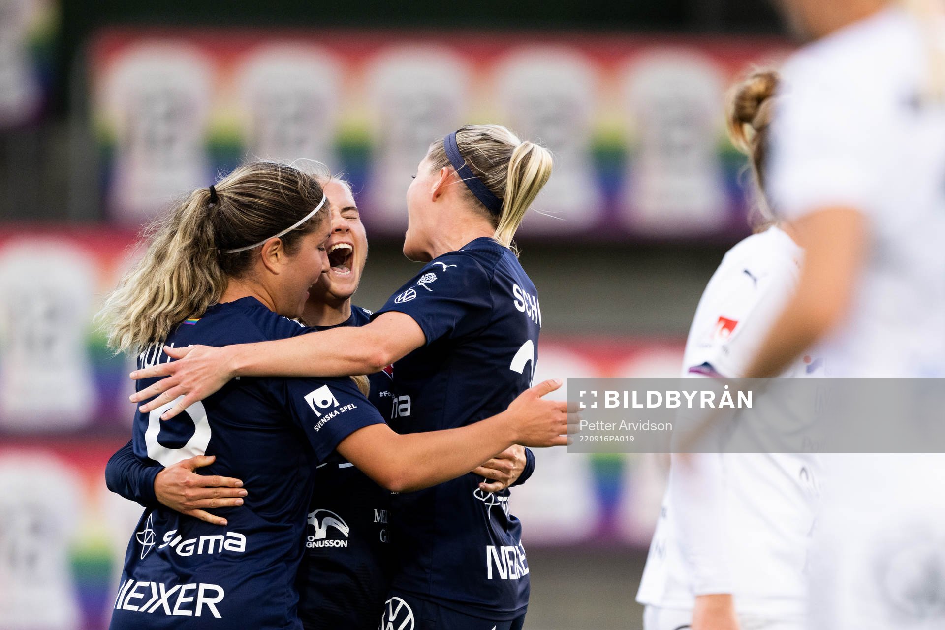 FC Rosengårds Ria Noora Minerva Öling jublar med