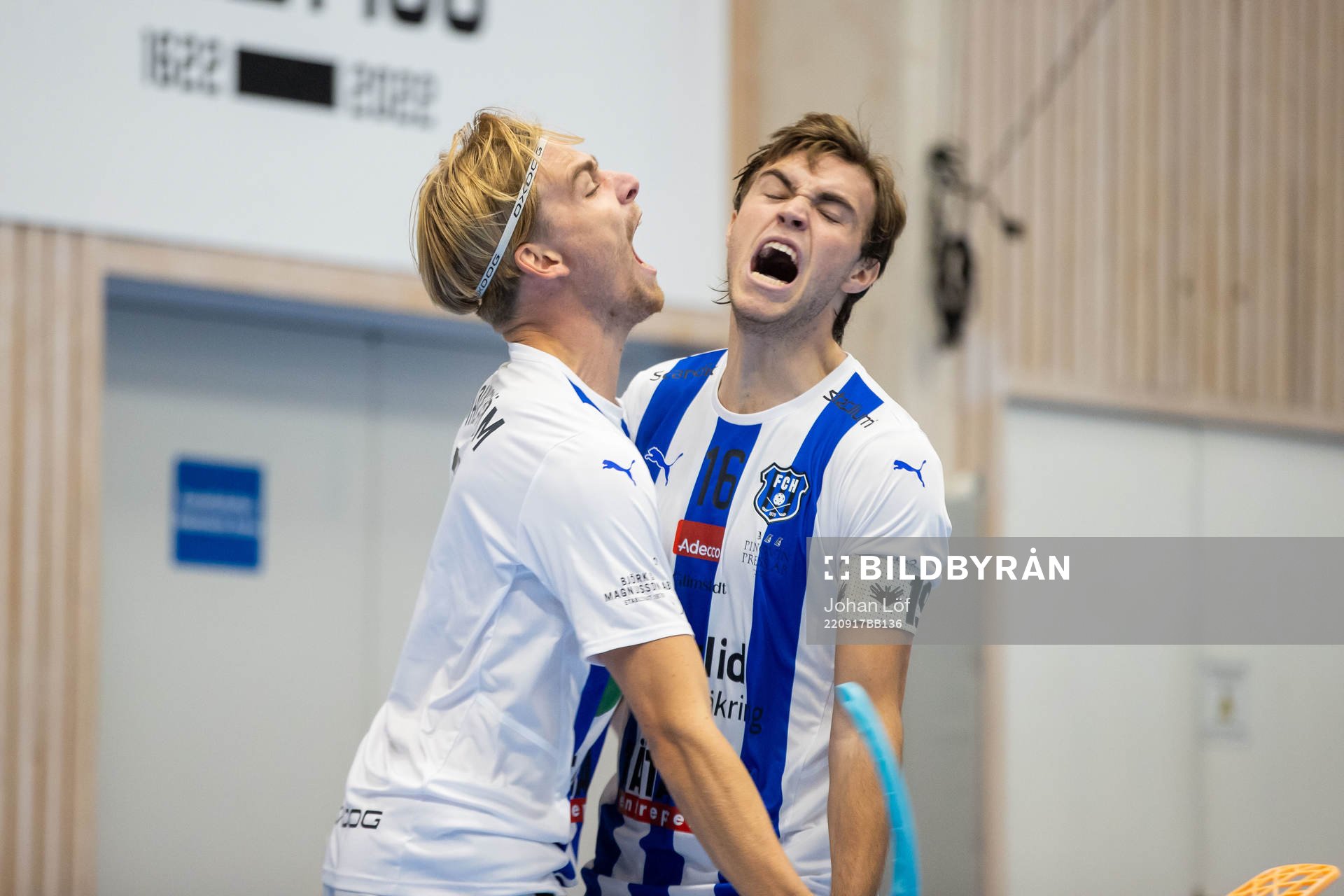 Helsingborgs Christoffer Andersson och Fredi Petersson