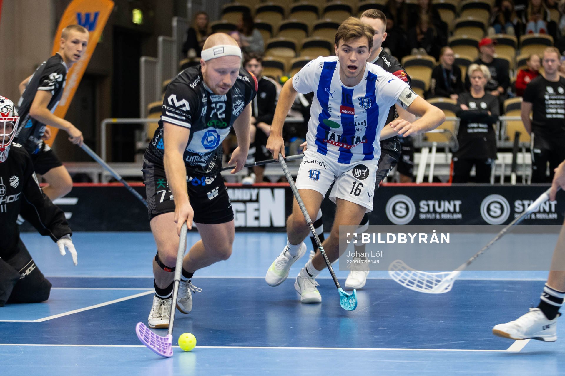 Helsingborgs Fredi Petersson och Dalens Pär Forsman