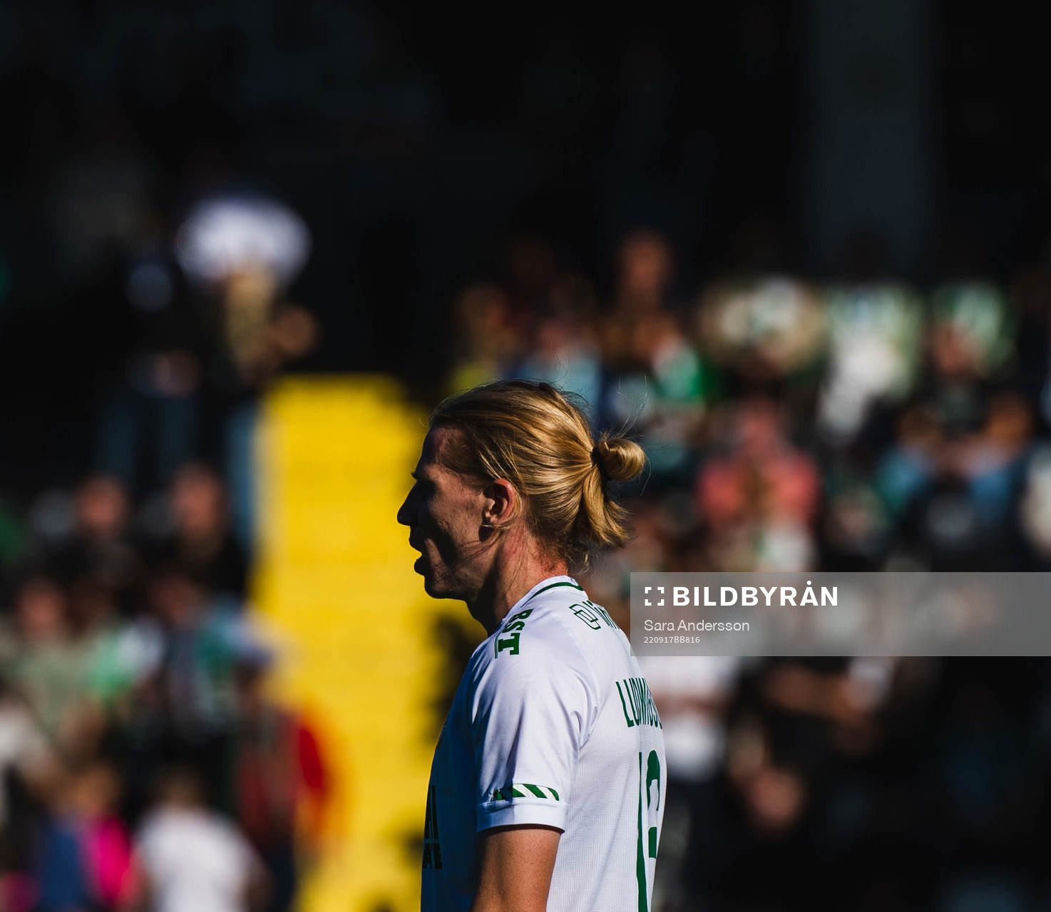 Hammarbys Gustav Ludwigson deppar