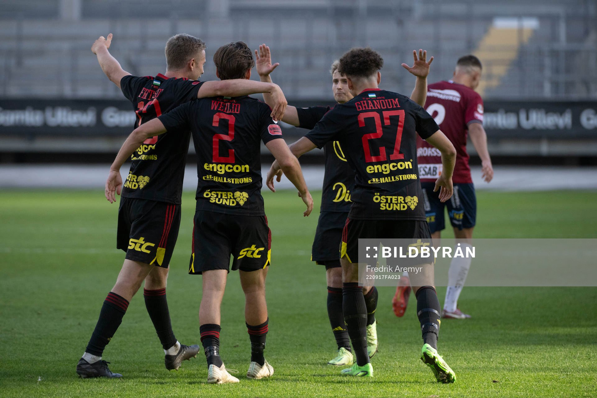 Östersunds Ludvig Fritzson, Cesar Weilid , Henrik Bellman