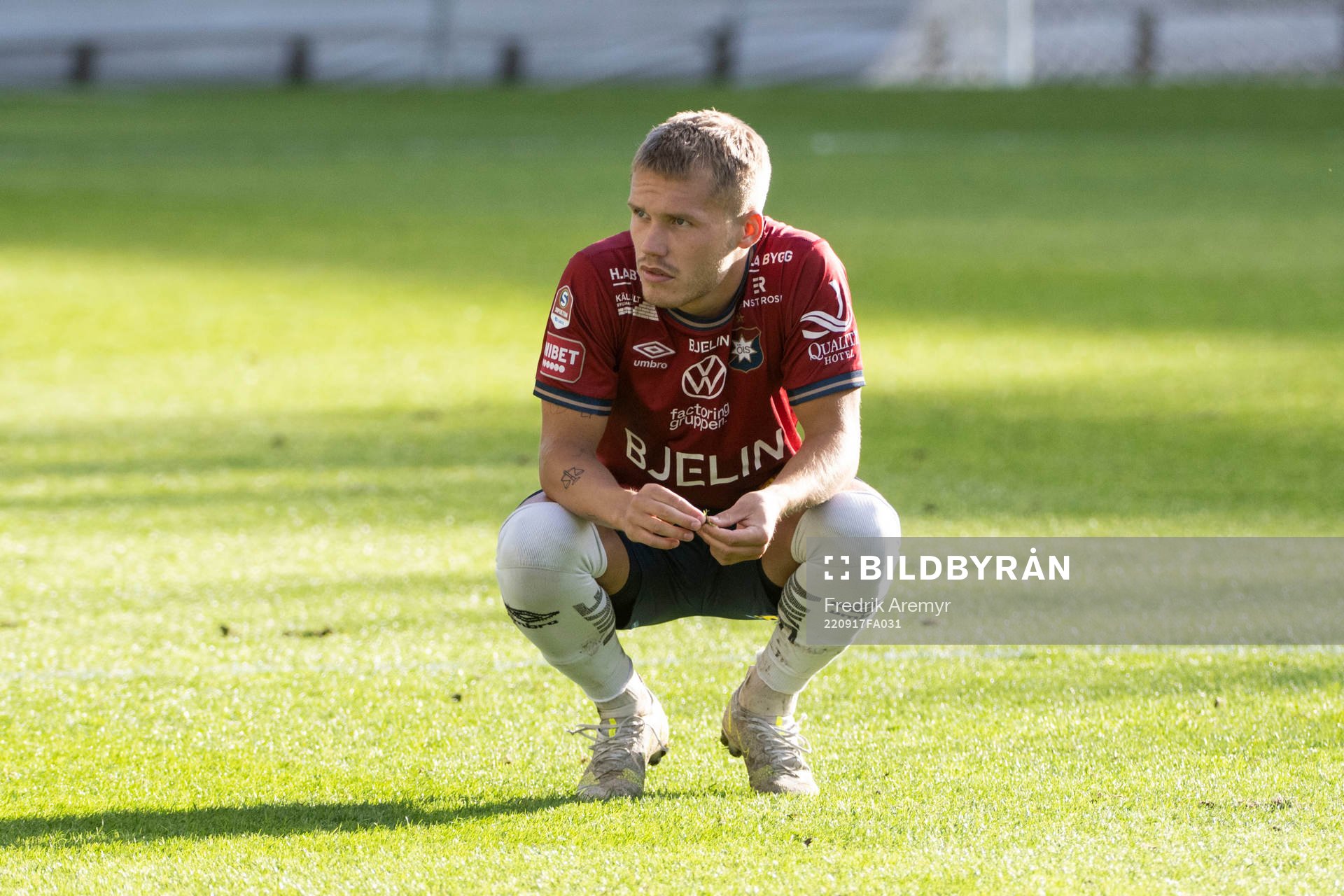Örgrytes Hampus Dahlqvist deppar