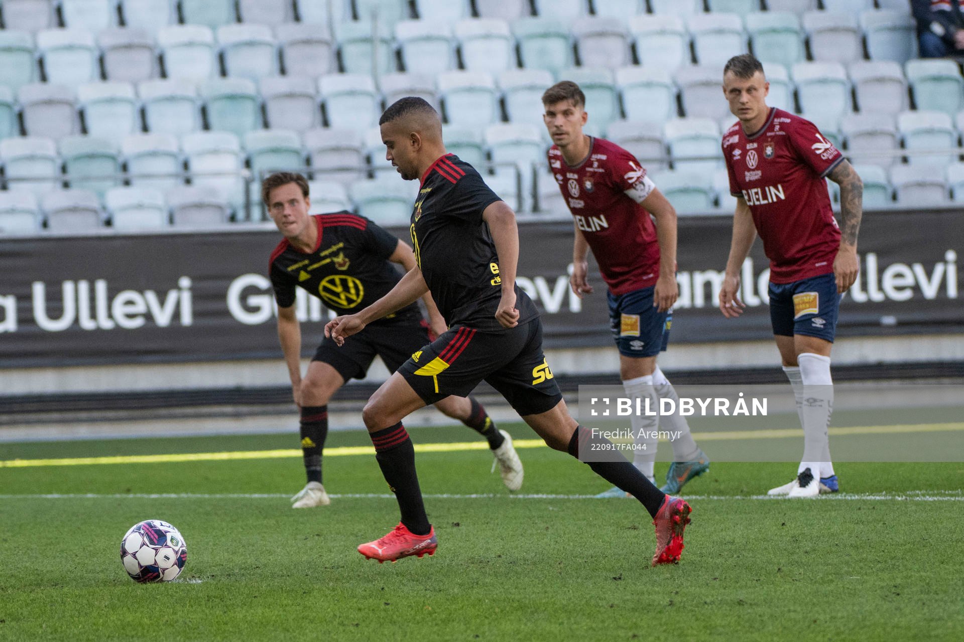 Östersunds Erick Brendon Pinheiro da Silva gör 1-0 på