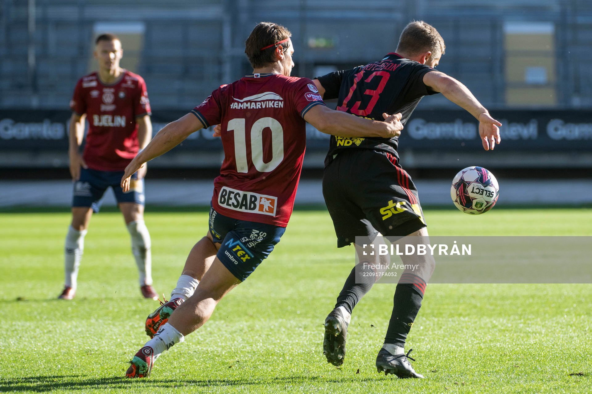 Örgrytes Kevin Ackermann och Östersunds Ludvig Fritzson