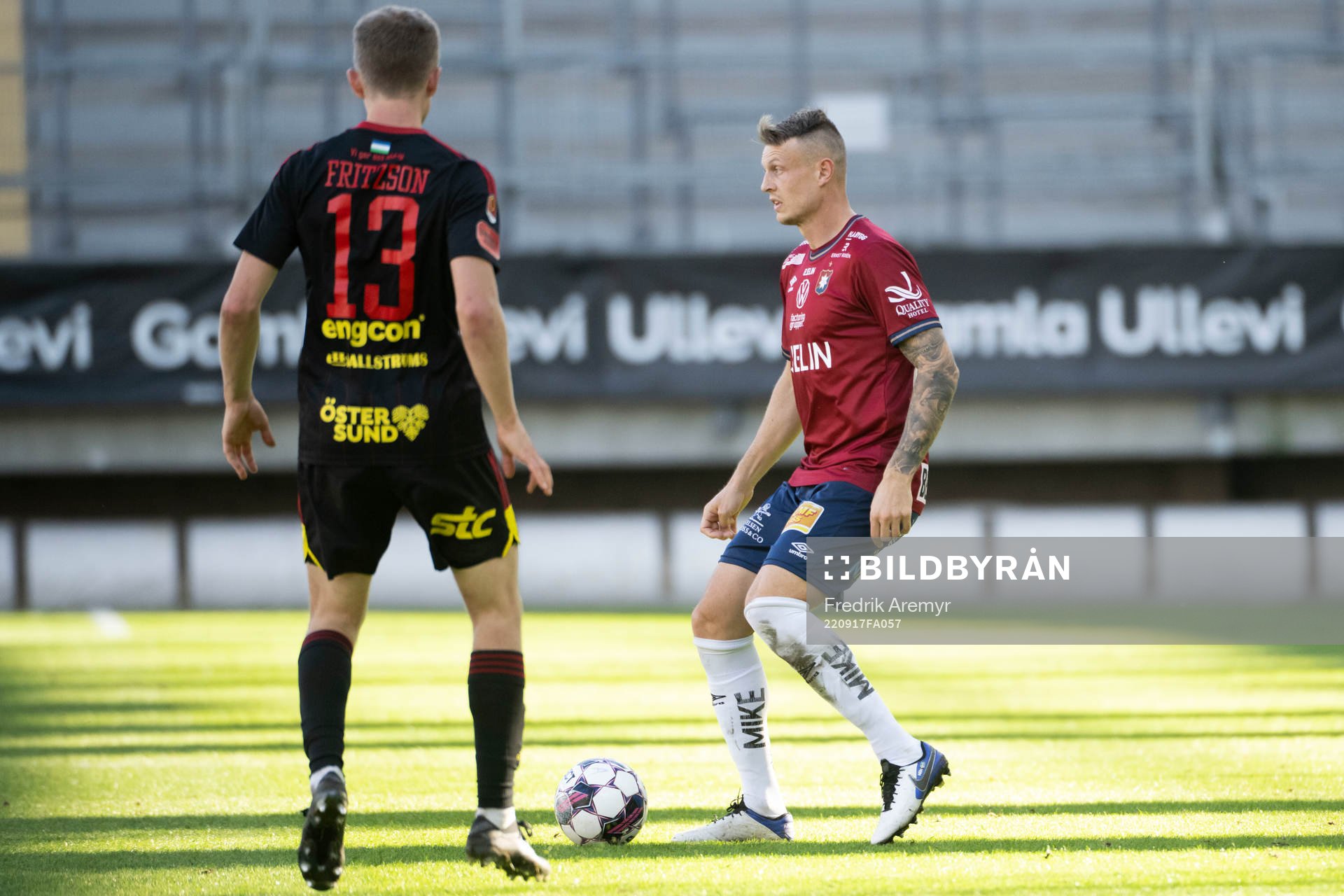 Östersunds Ludvig Fritzson och Örgrytes Marcus Haglind