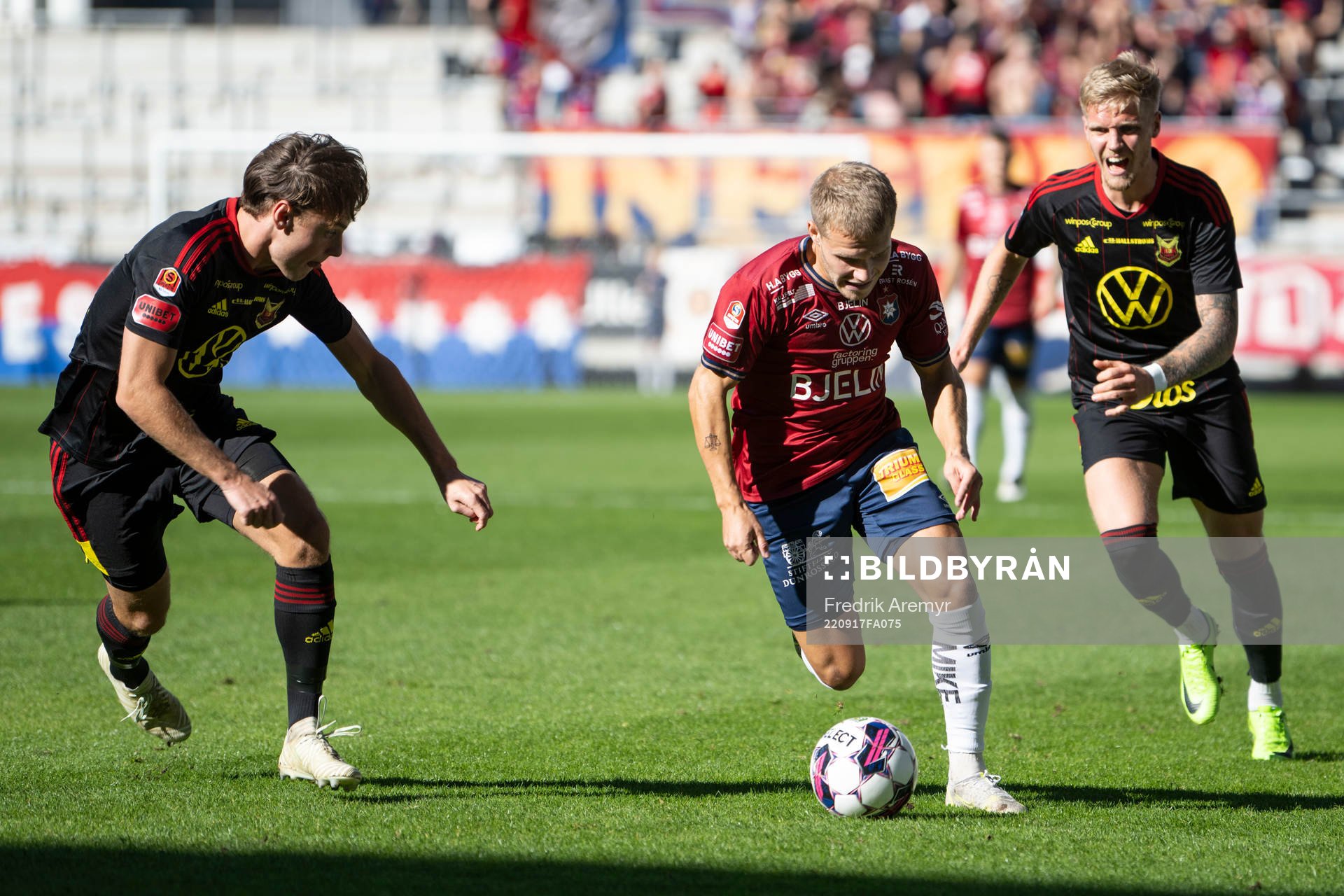 Östersunds Cesar Weilid , Örgrytes Hampus Dahlqvist  och