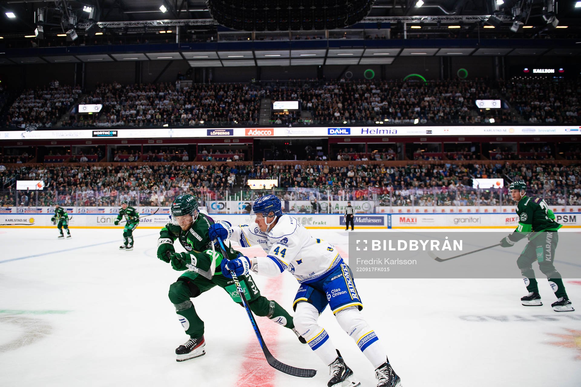 Färjestads Marcus Westfält och Leksands Carter Ashton