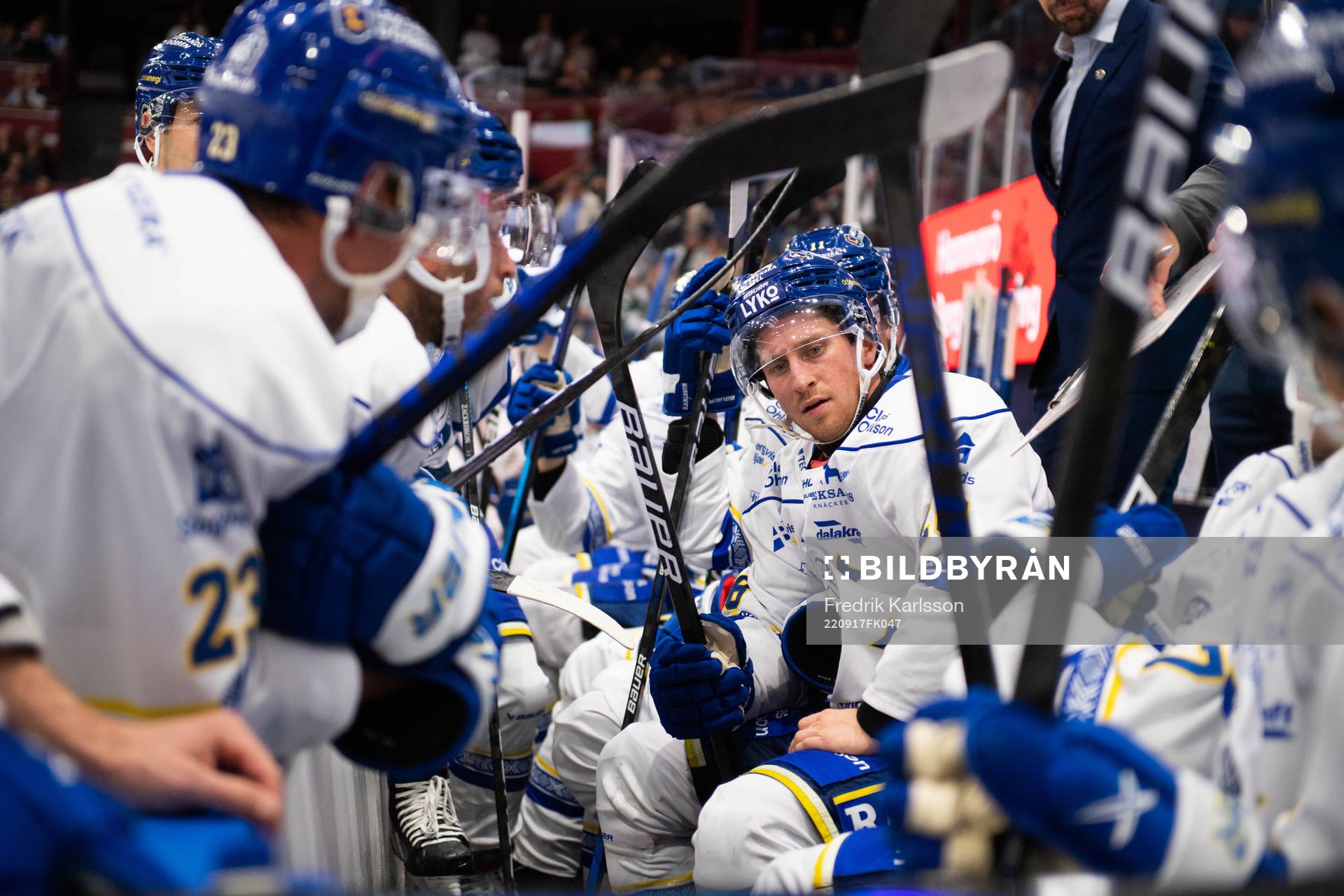 Leksands Justin Kloos deppar